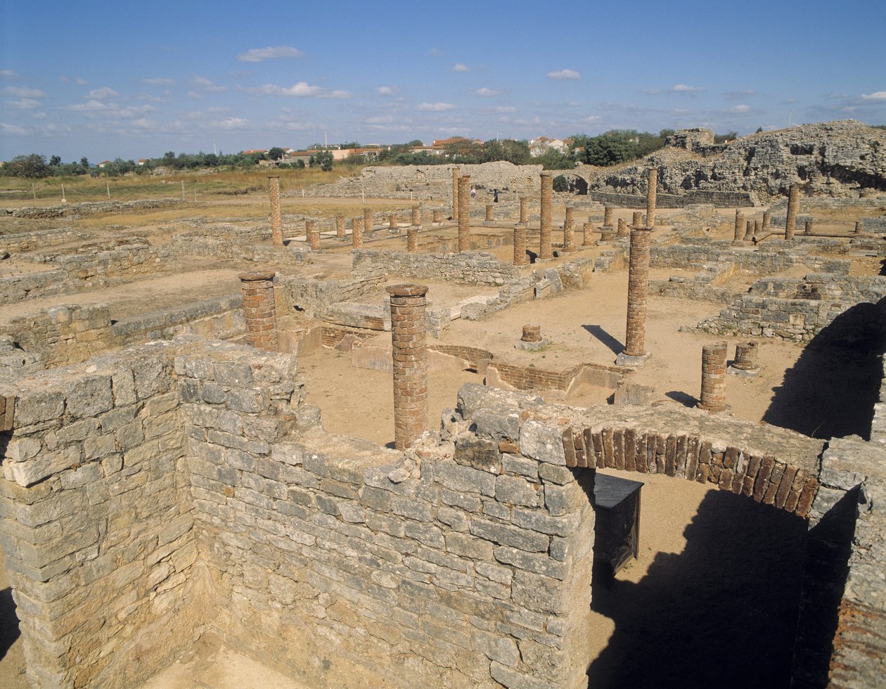 Vista das ruínas de Roman