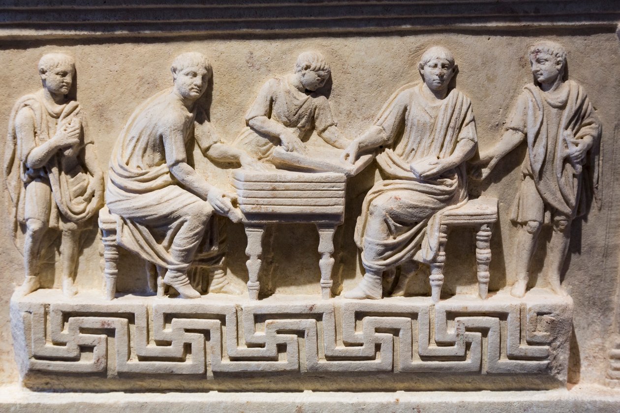 Altar dos Escribas (mármore) de Roman