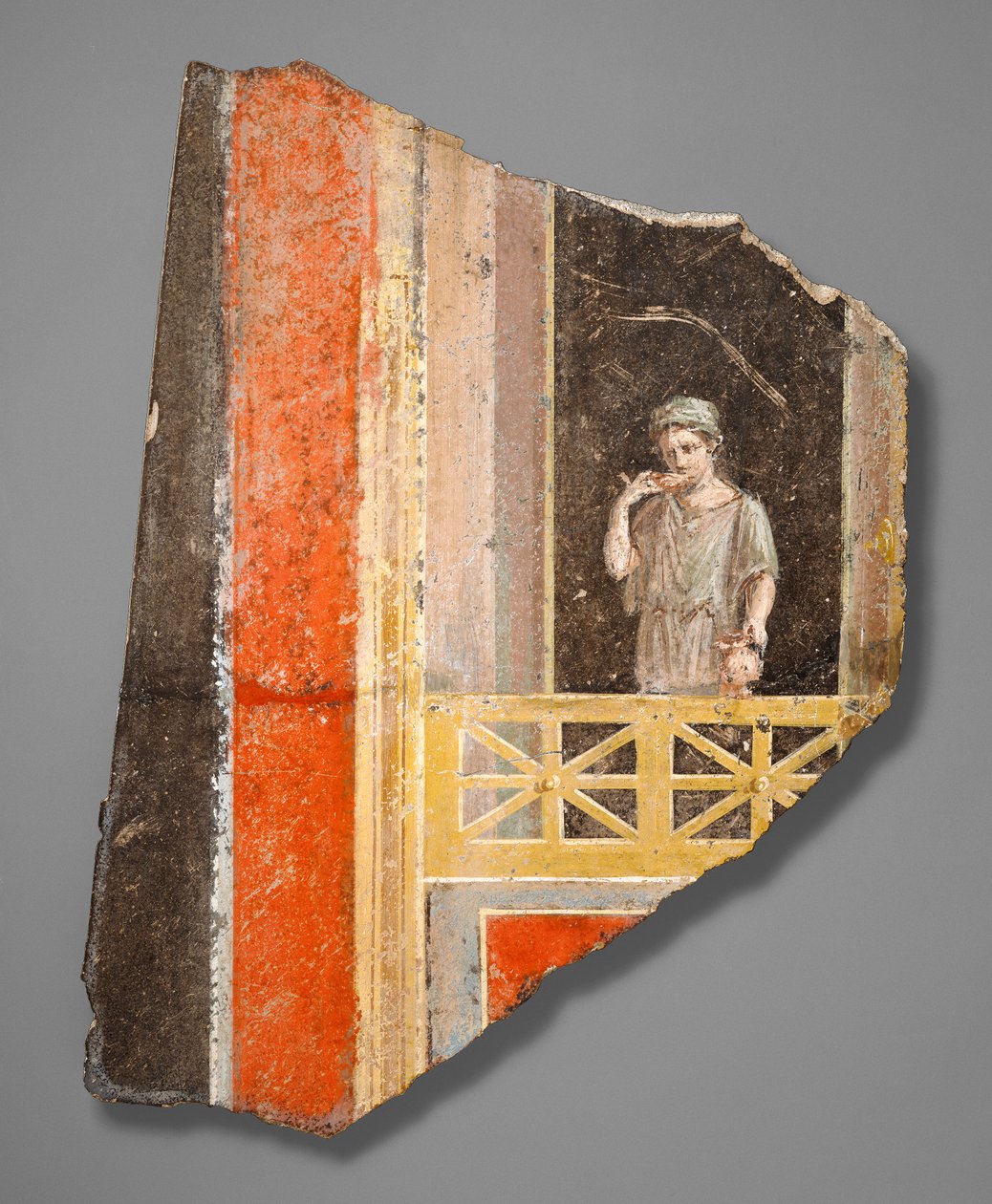 Fragmento de Mulher em uma Varanda de Roman