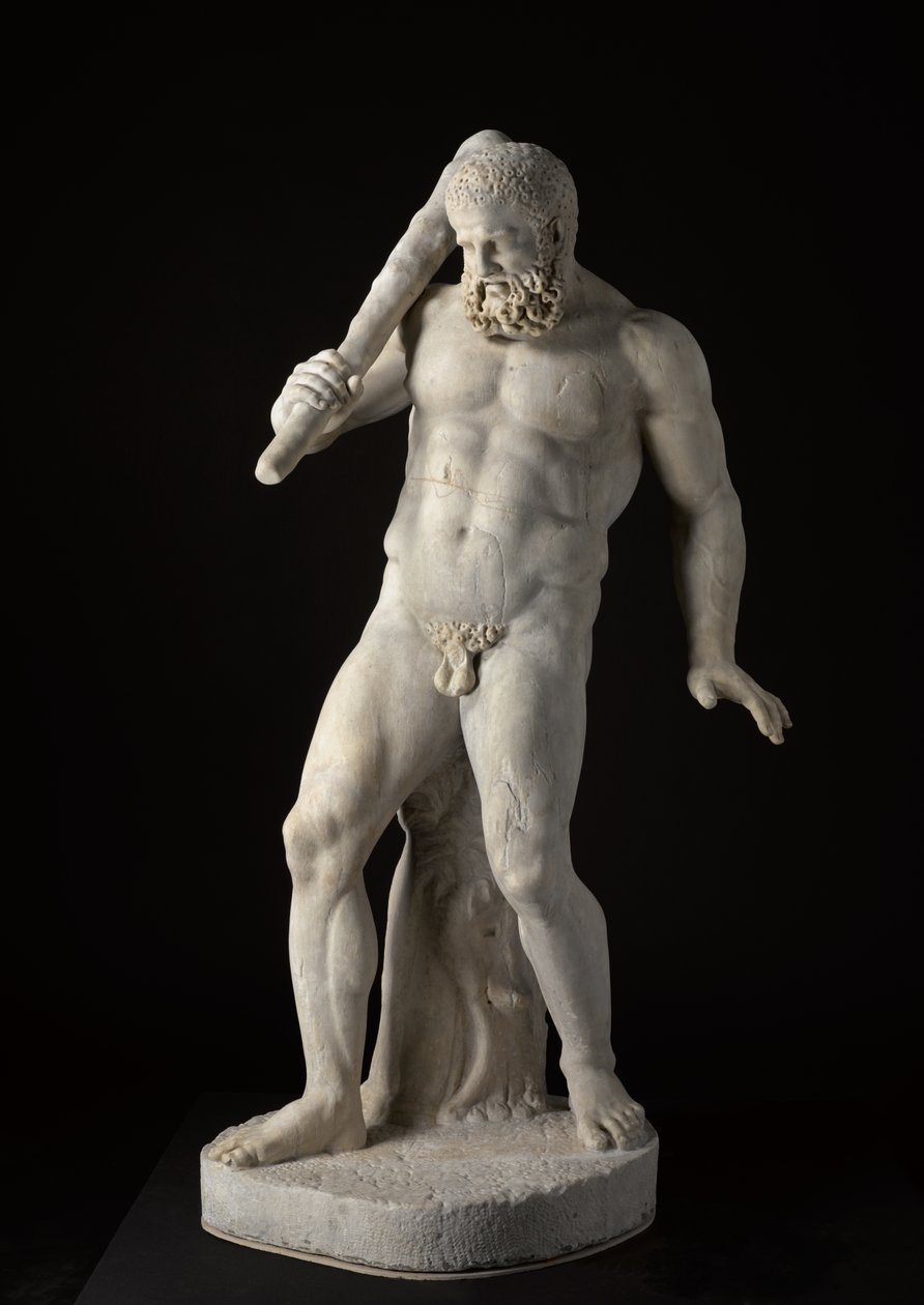 Hércules, século 2 (mármore) de Roman