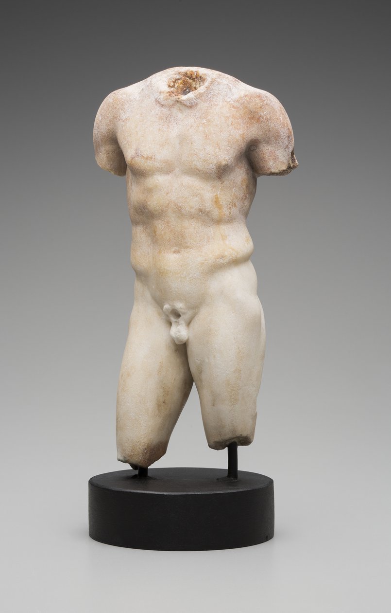 Torso masculino nu (mármore) de Roman