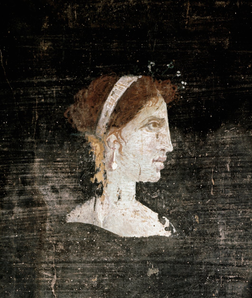 Retrato de uma mulher provavelmente Cleópatra de Roman