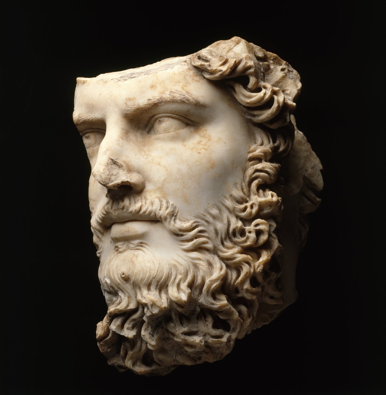 Retrato do co-emperador Lucius Verus de Roman