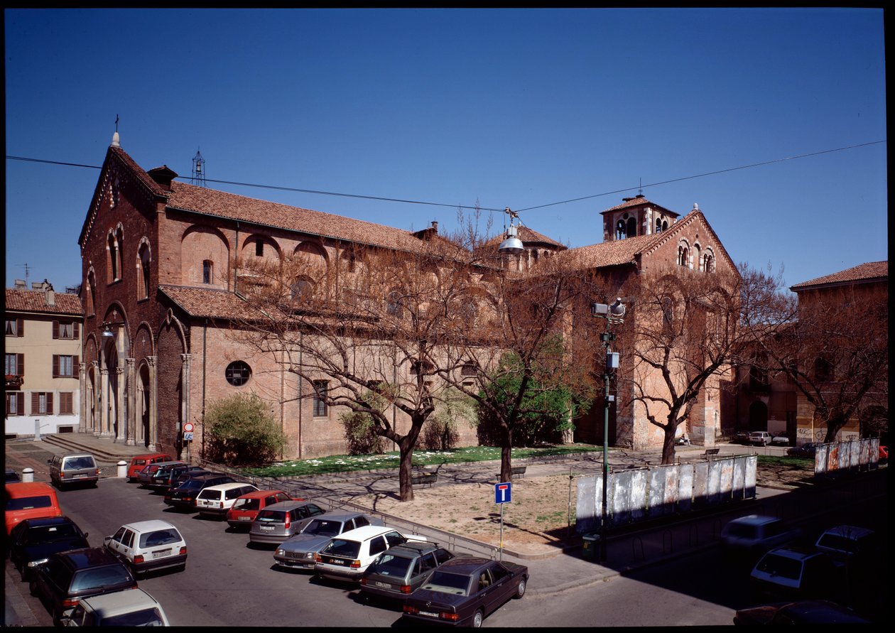 Vista da Basílica de Romanesque