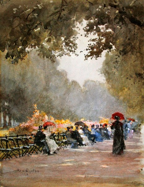 A Fila da manhã de Rose Maynard Barton