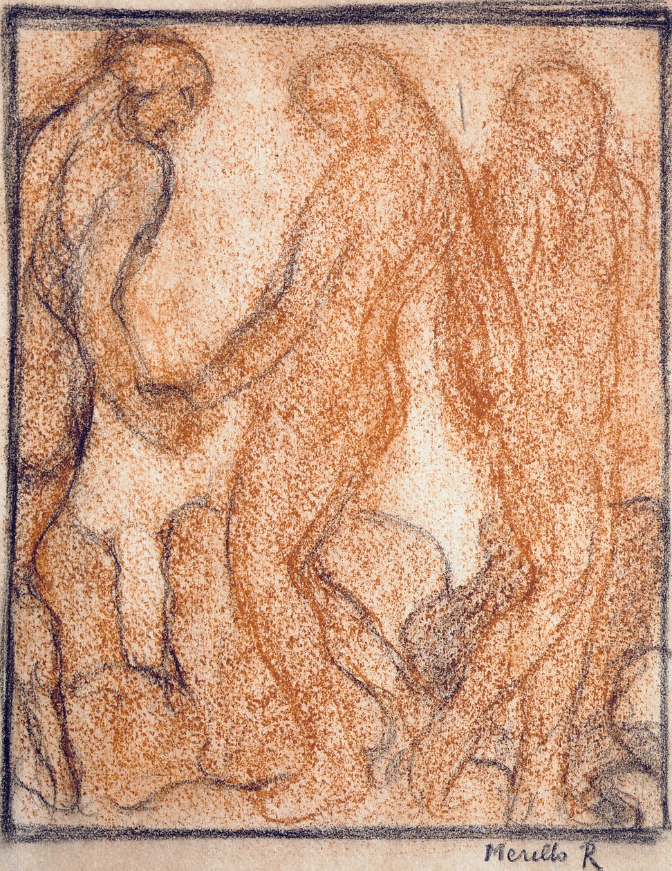 Figuras dançando de Rubaldo Merello