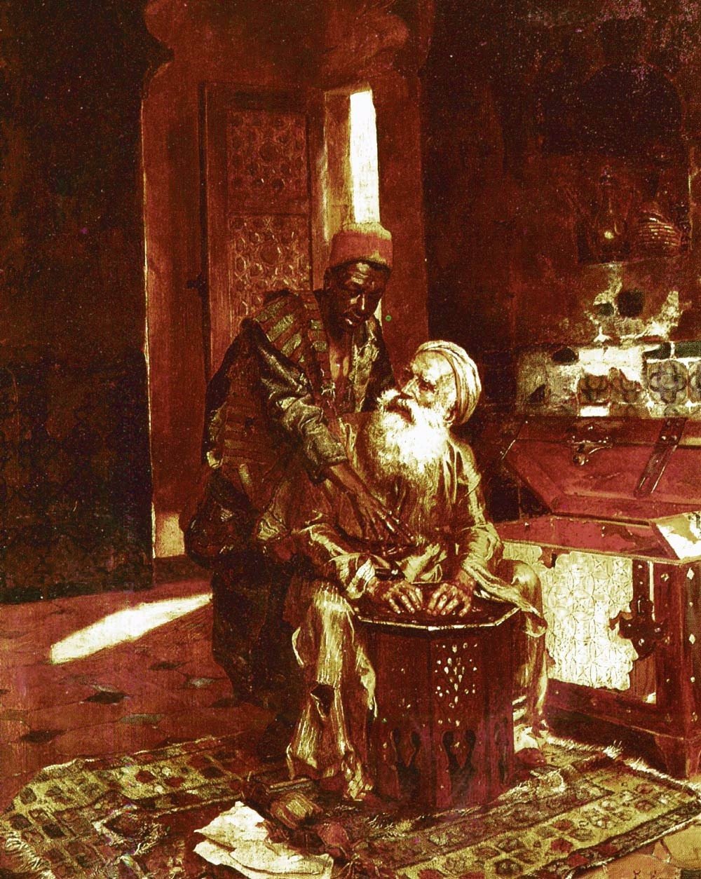 O cambista de Rudolphe Ernst