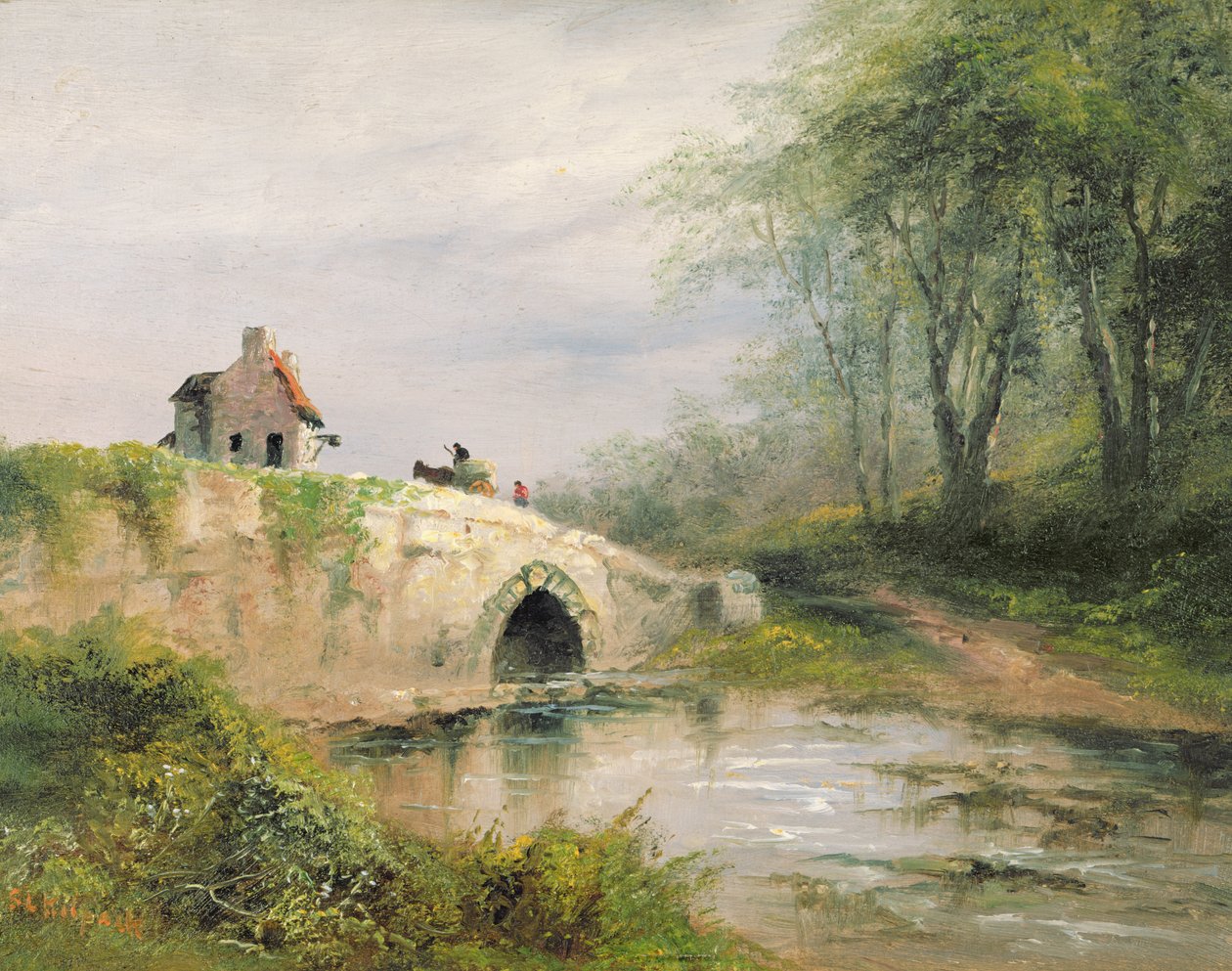 Ponte em um rio de S.L. Kilpack