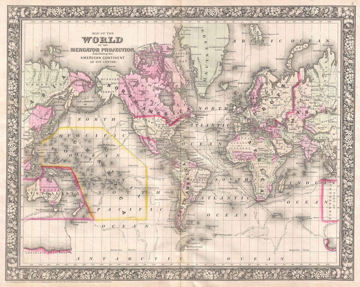 Geográfico de Samuel Augustus Mitchell
