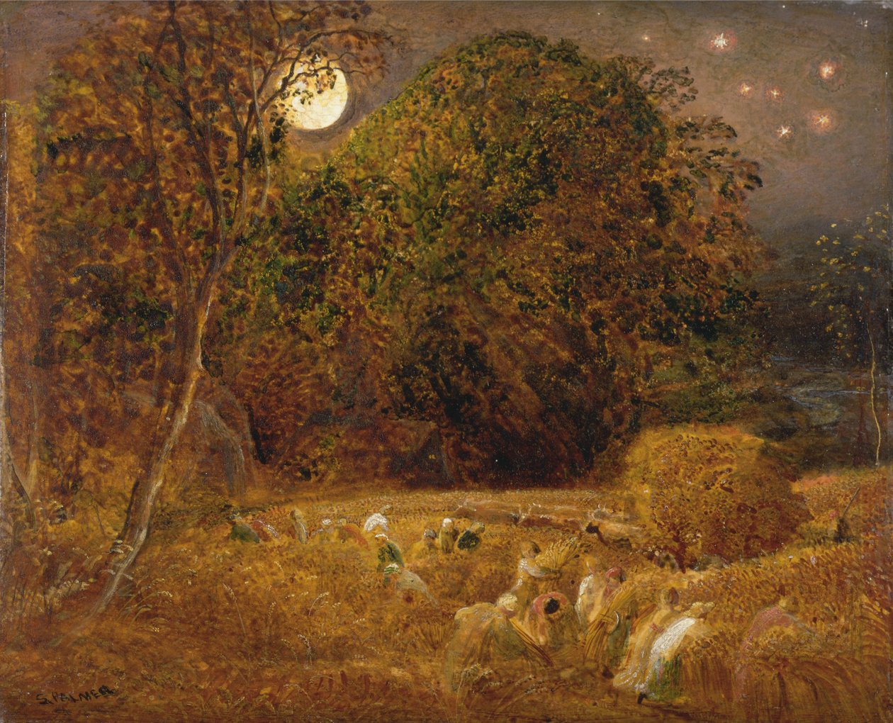 A lua cheia de Samuel Palmer