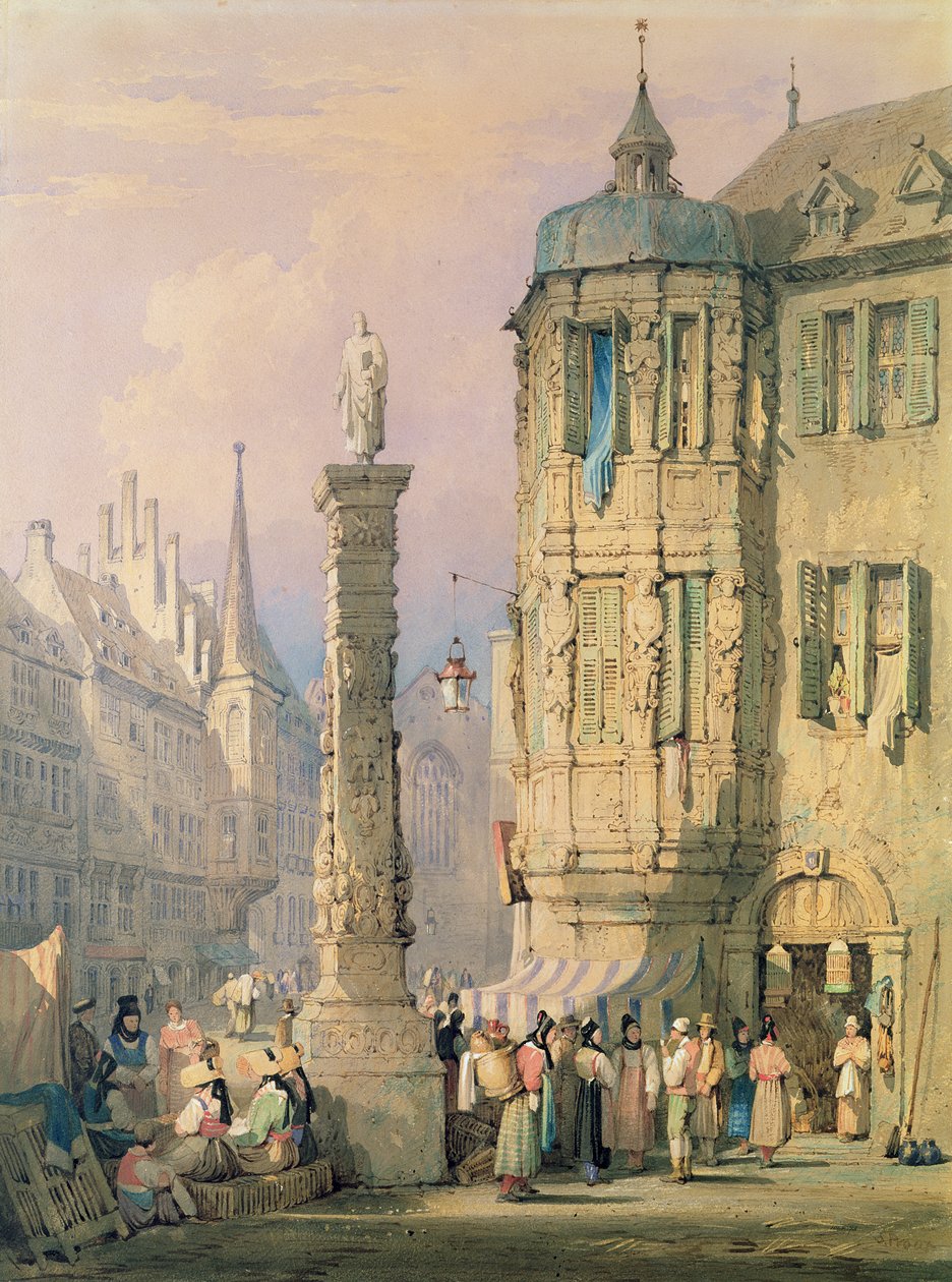 Palácio do Bispo, Wurzburg de Samuel Prout