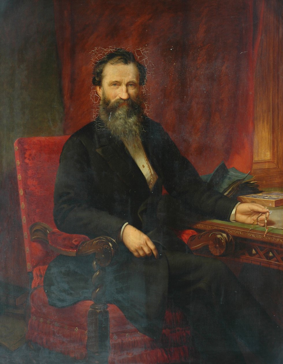 Sir Isaac Holden, 1868 de Samuel Sidley