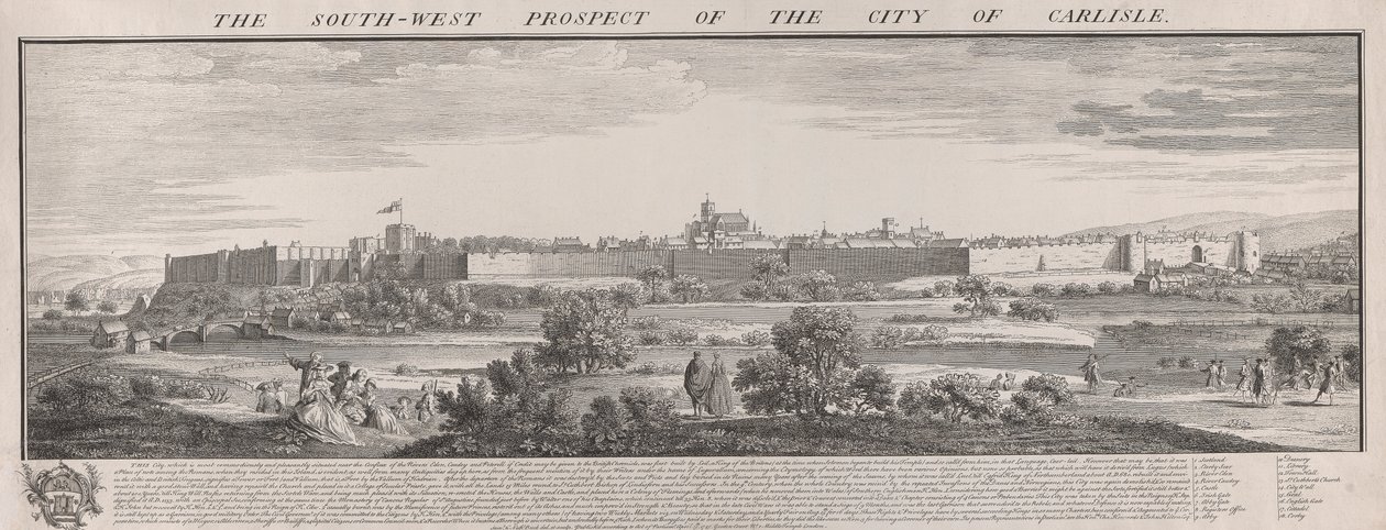 S.W. Prospecto de Carlisle de Samuel Buck