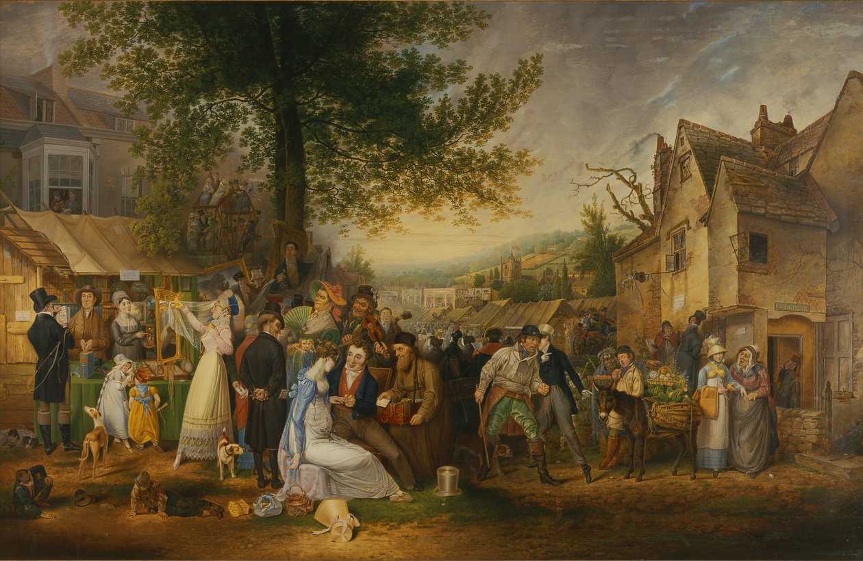Feira de St. James, Bristol de Samuel Colman
