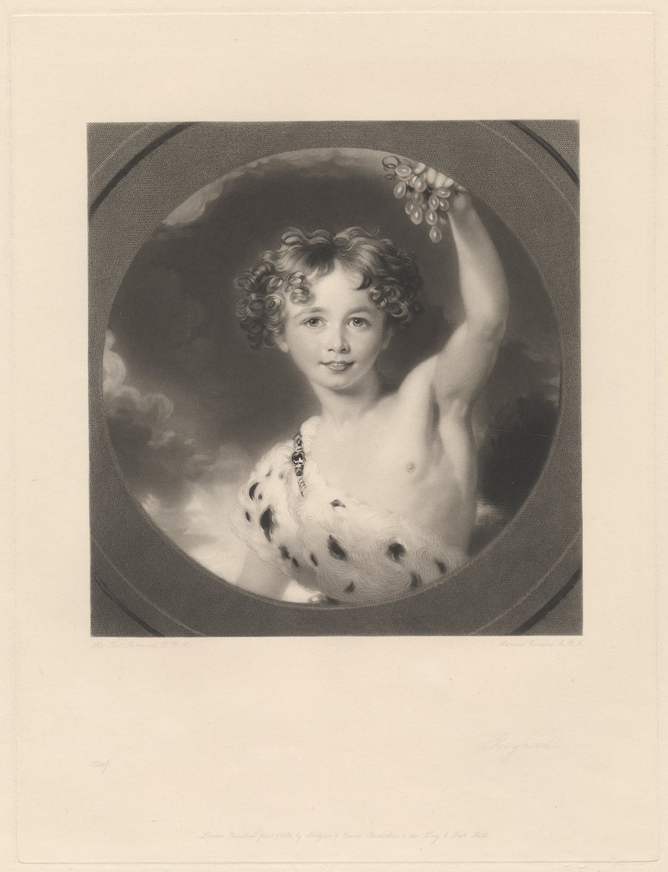Mestre Henry Thomas Hope de Samuel Cousins