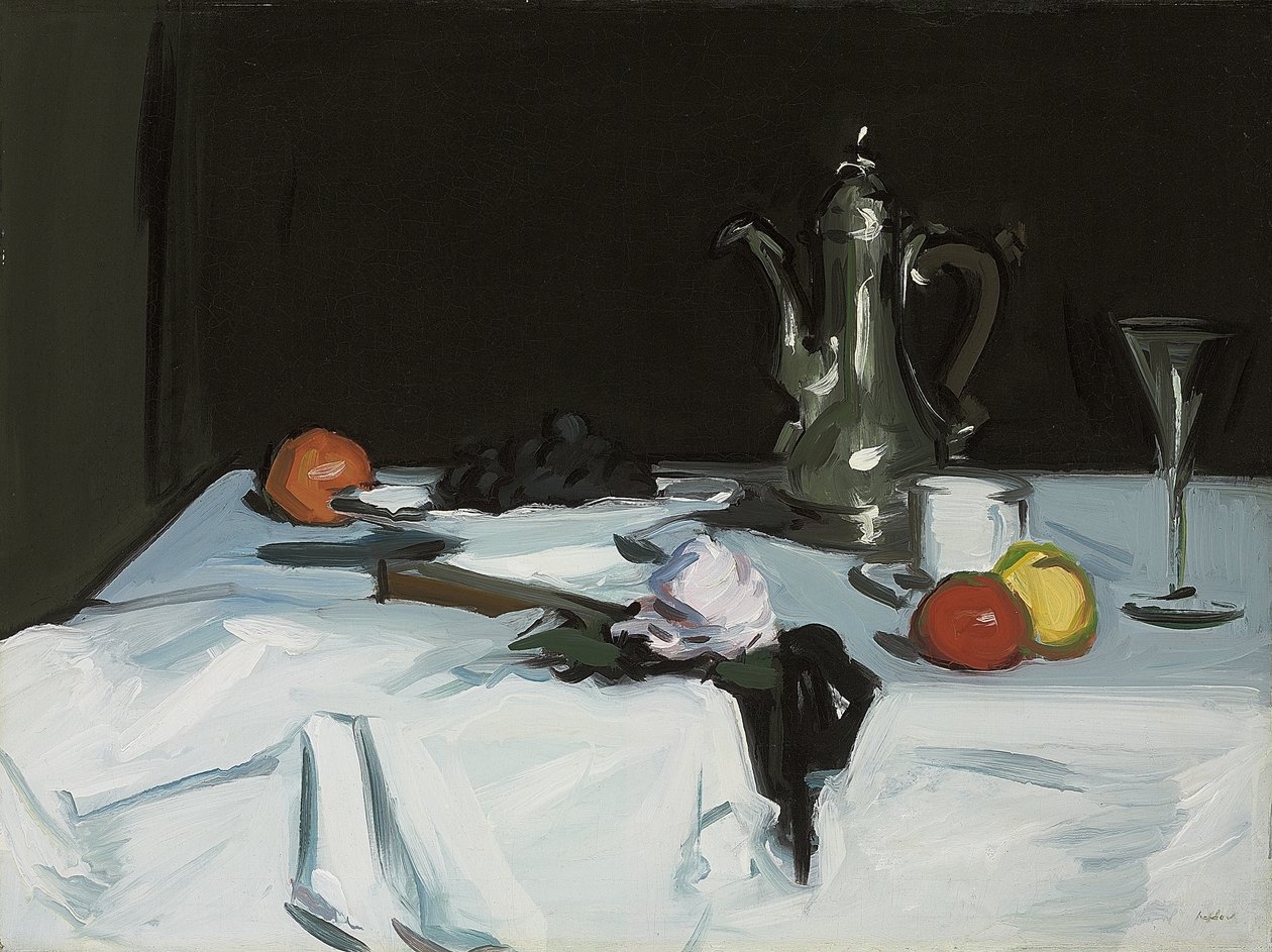 A cafeteira, c. 1905 de Samuel John Peploe