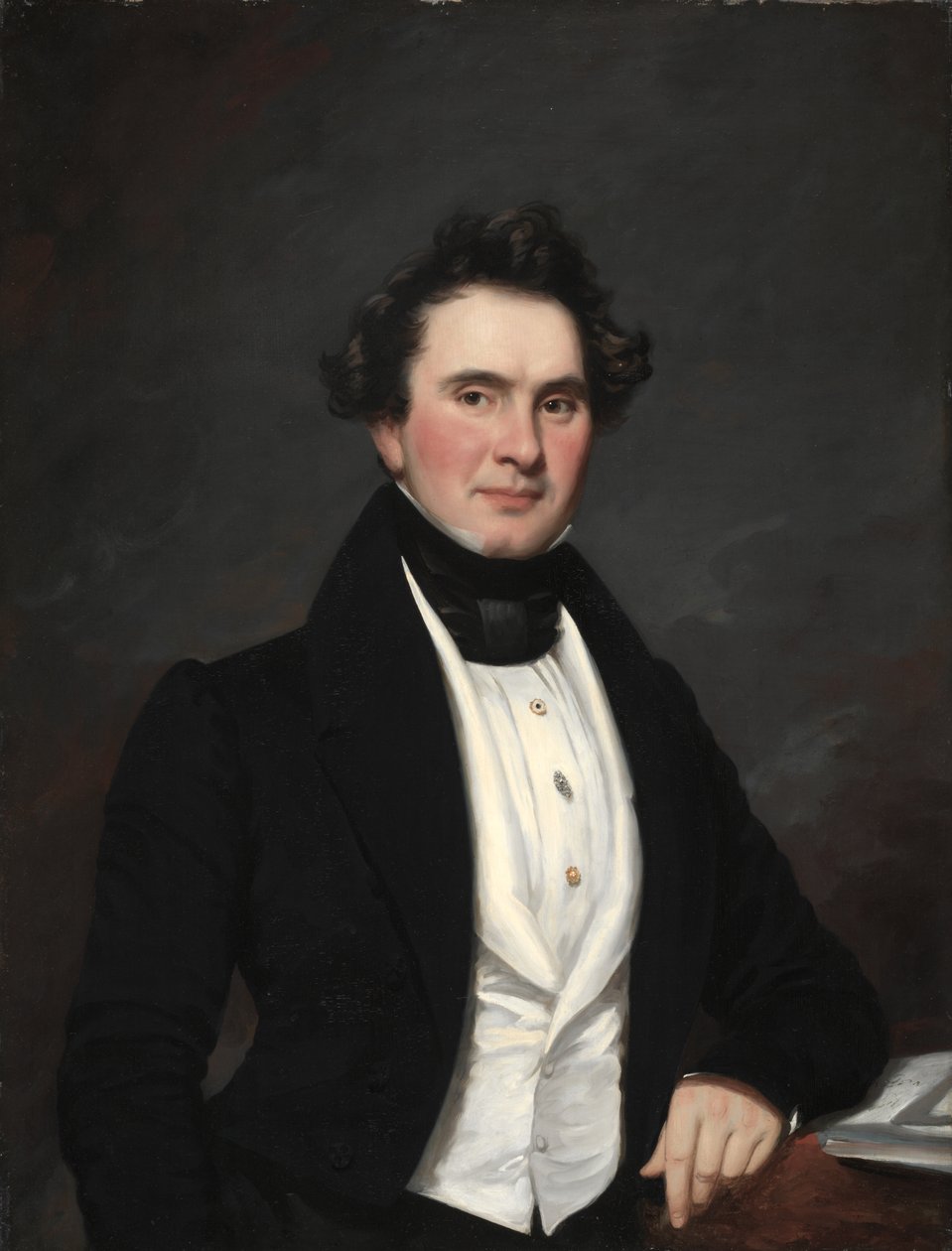 Retrato de um homem de Samuel Lovett Waldo