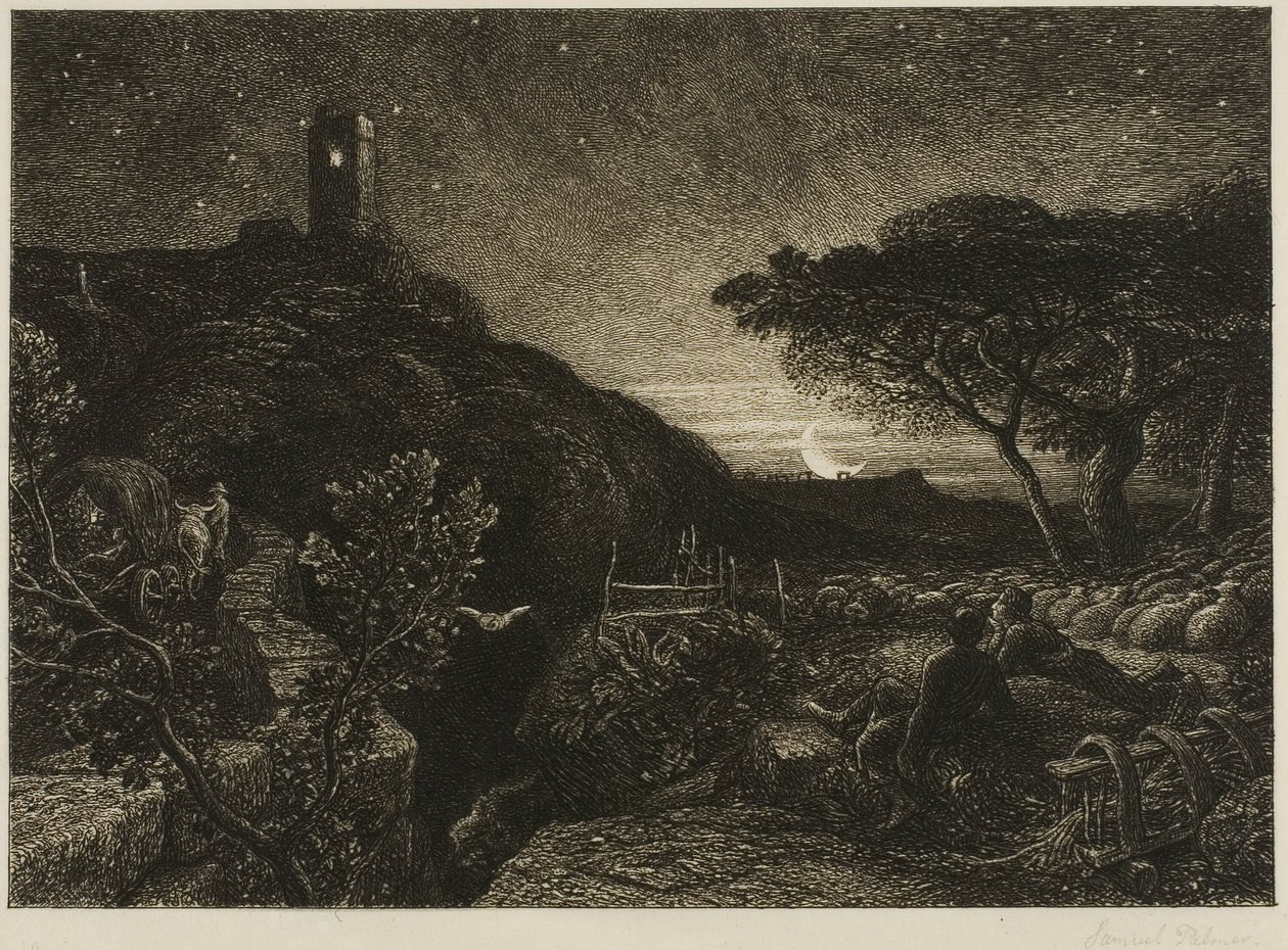 A Torre Solitária de Samuel Palmer