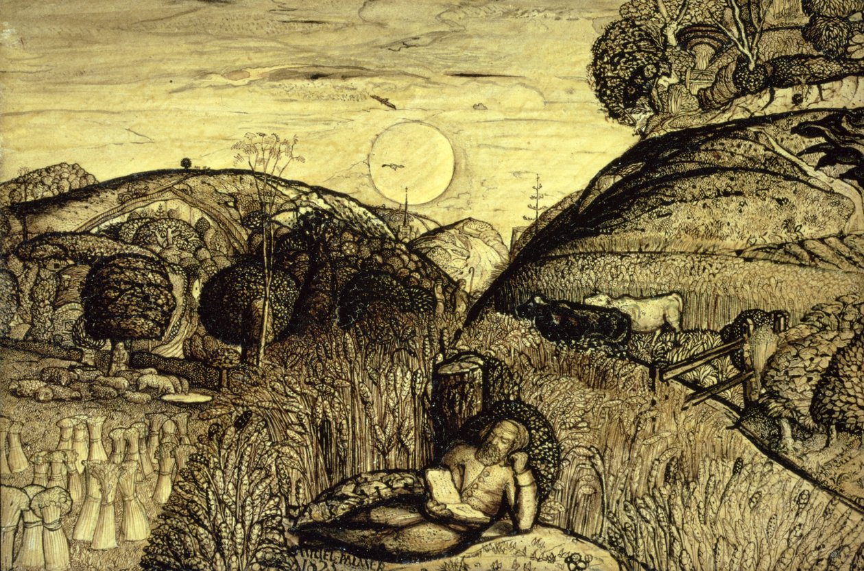 Vale Grosso com Milho de Samuel Palmer