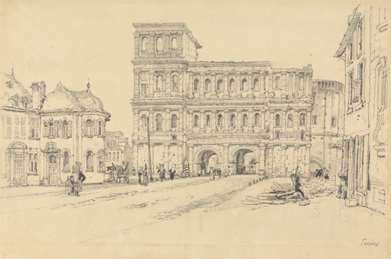 A Porta Nigra, Trier de Samuel Prout