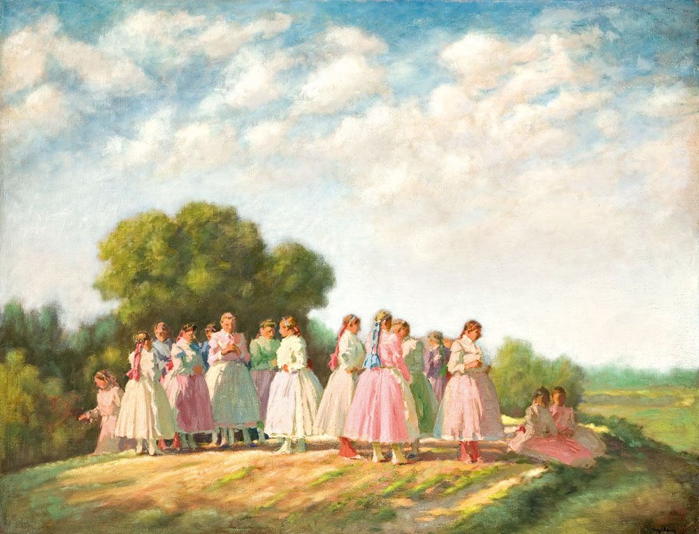Meninas da fita de Sandor Nyilasy
