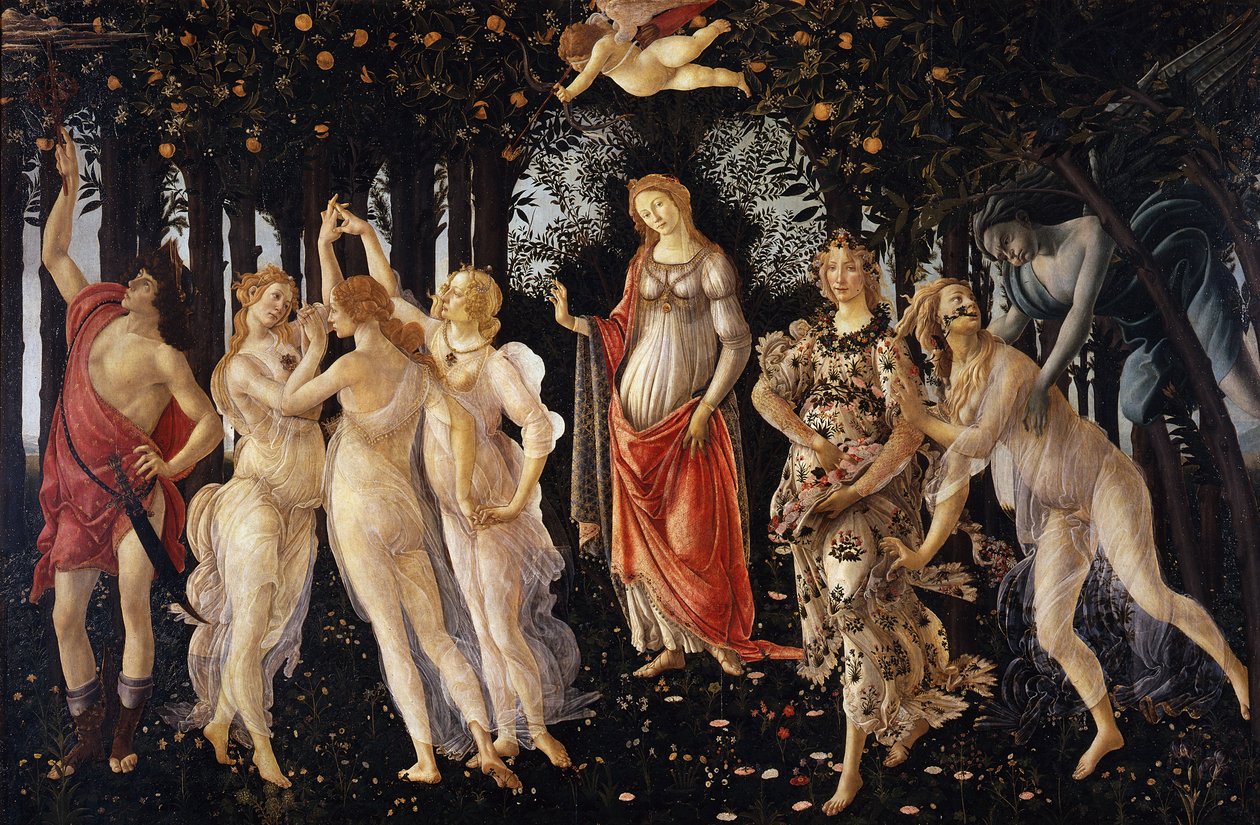 A primavera de Sandro Botticelli