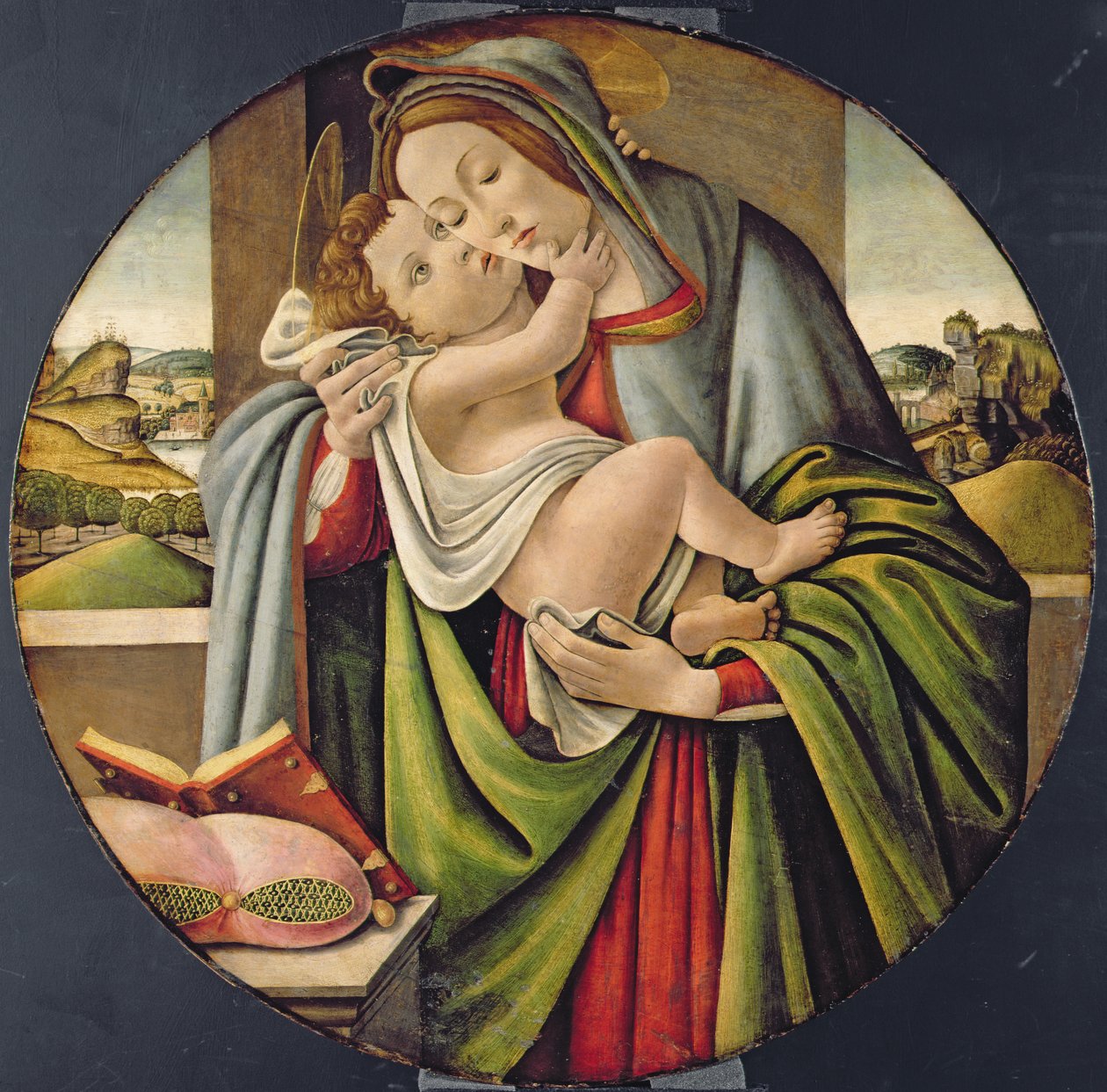 Madonna e criança de Sandro Botticelli