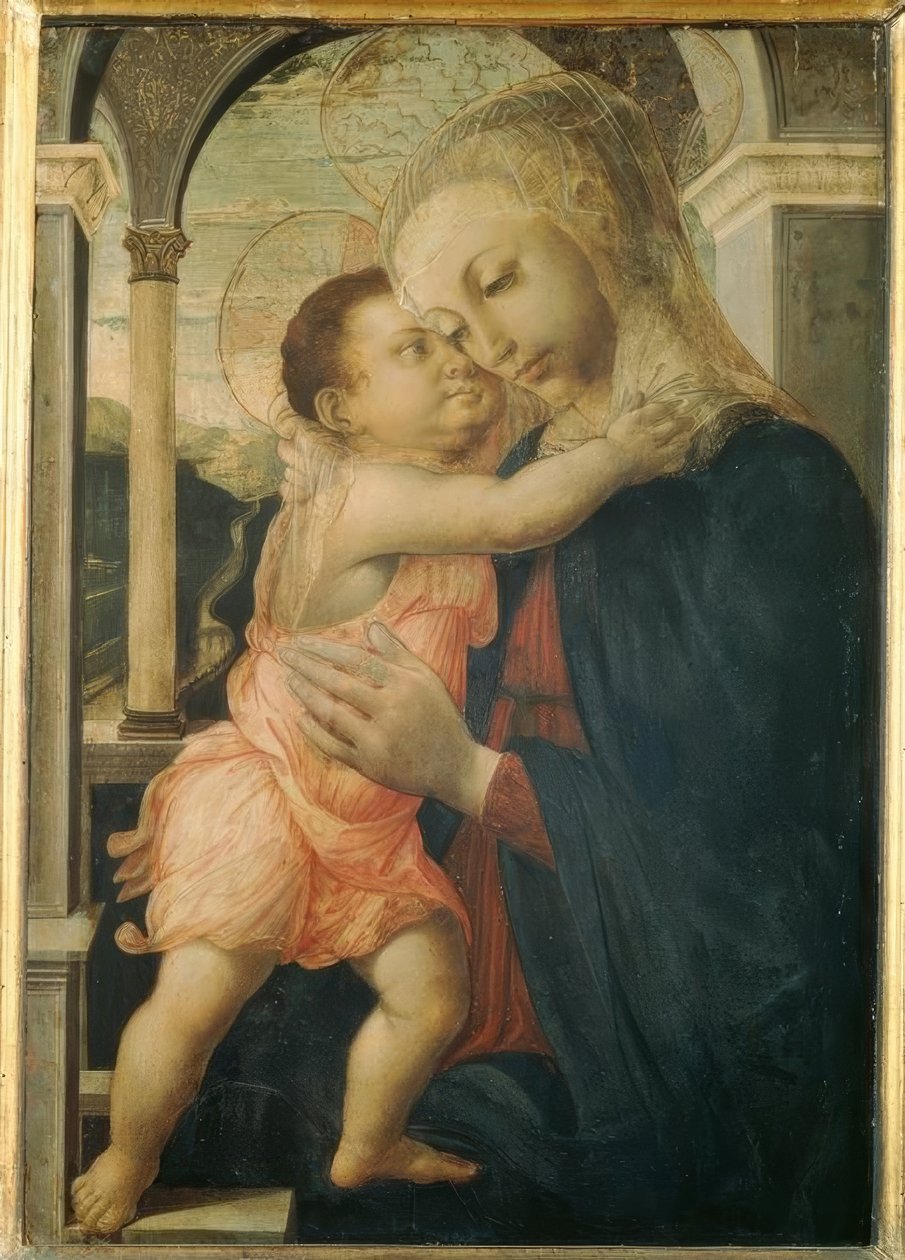 Maria com criança de Sandro Botticelli
