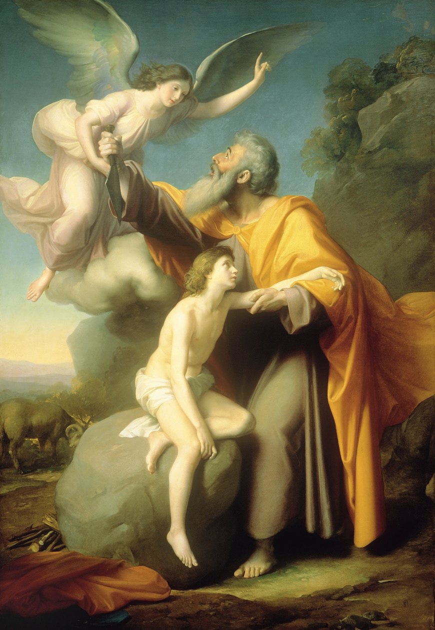 O sacrifício de Isaac de Santiago Rebull