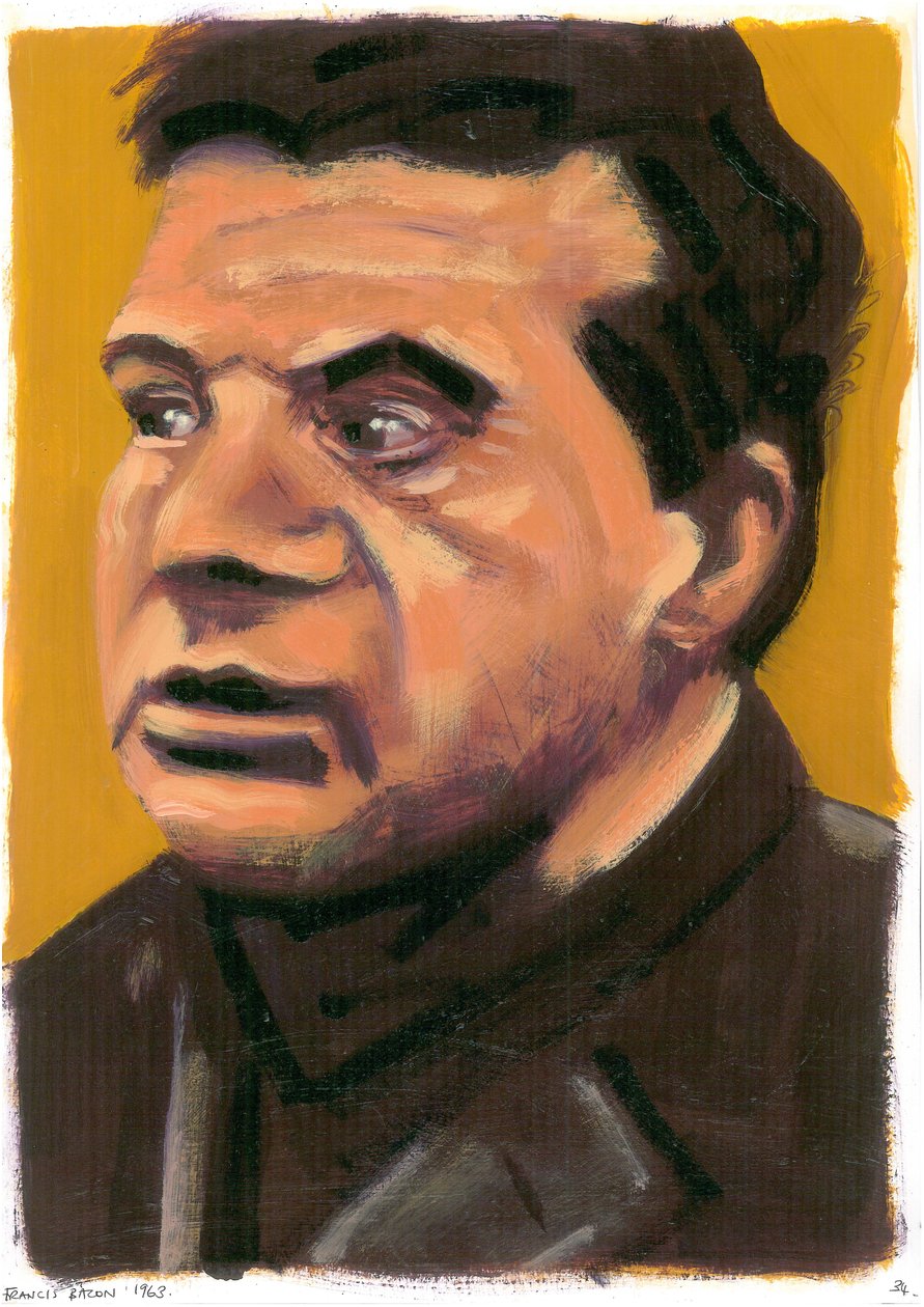 Francis Bacon, 2008 (óleo) de Sara Hayward