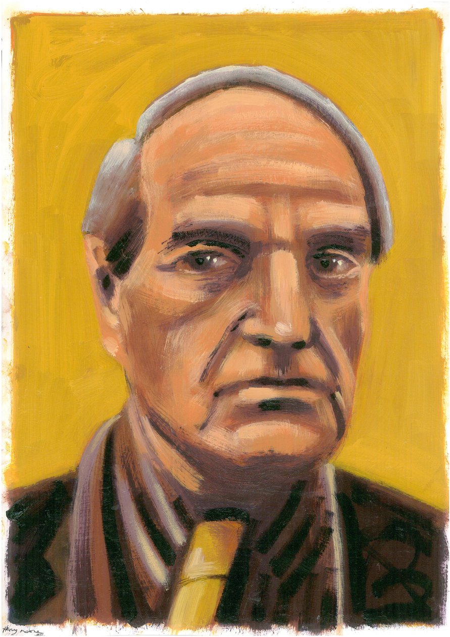 Henry Moore, 2009 (óleo) de Sara Hayward