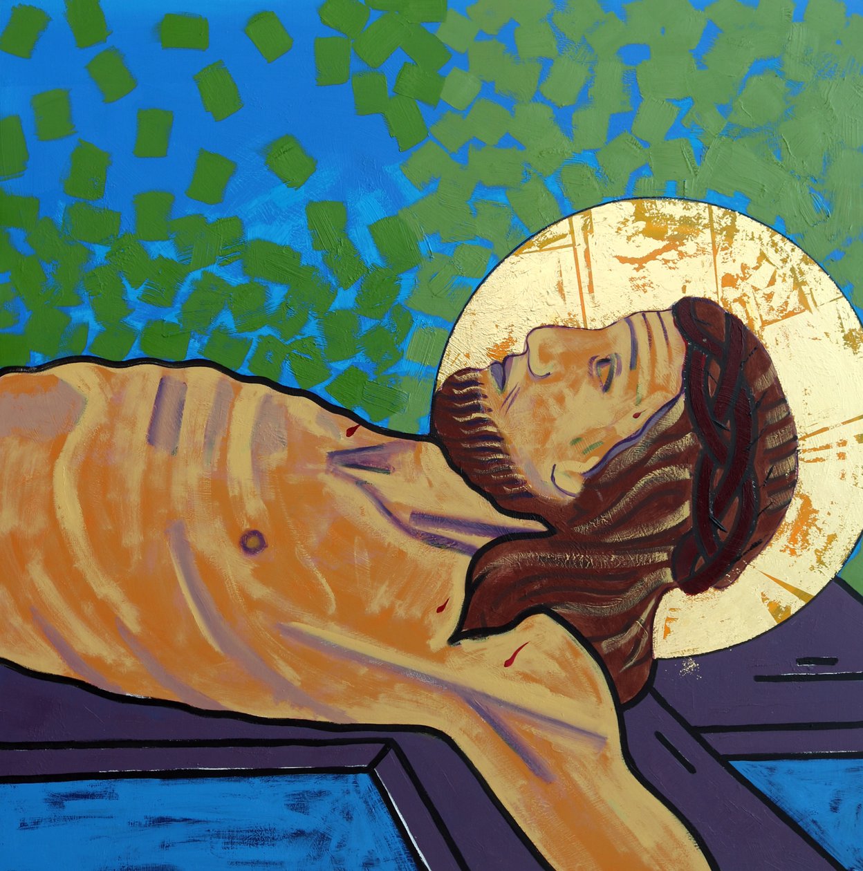 Jesus é pregado na cruz de Sara Hayward