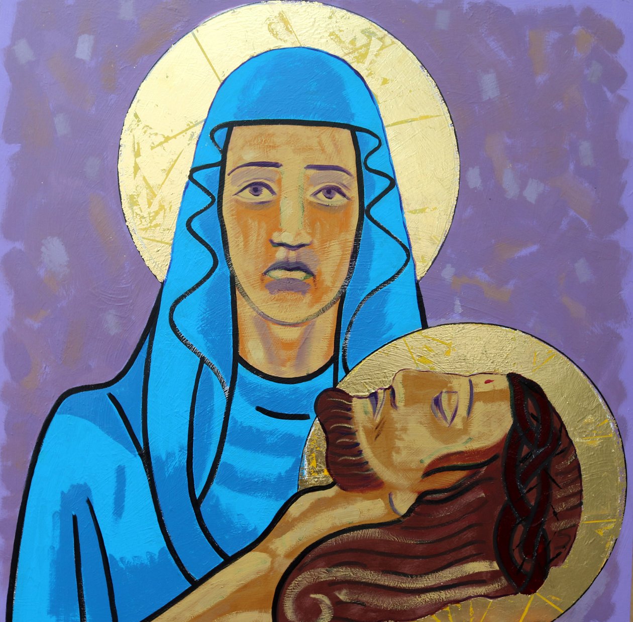 Jesus é retirado da cruz de Sara Hayward