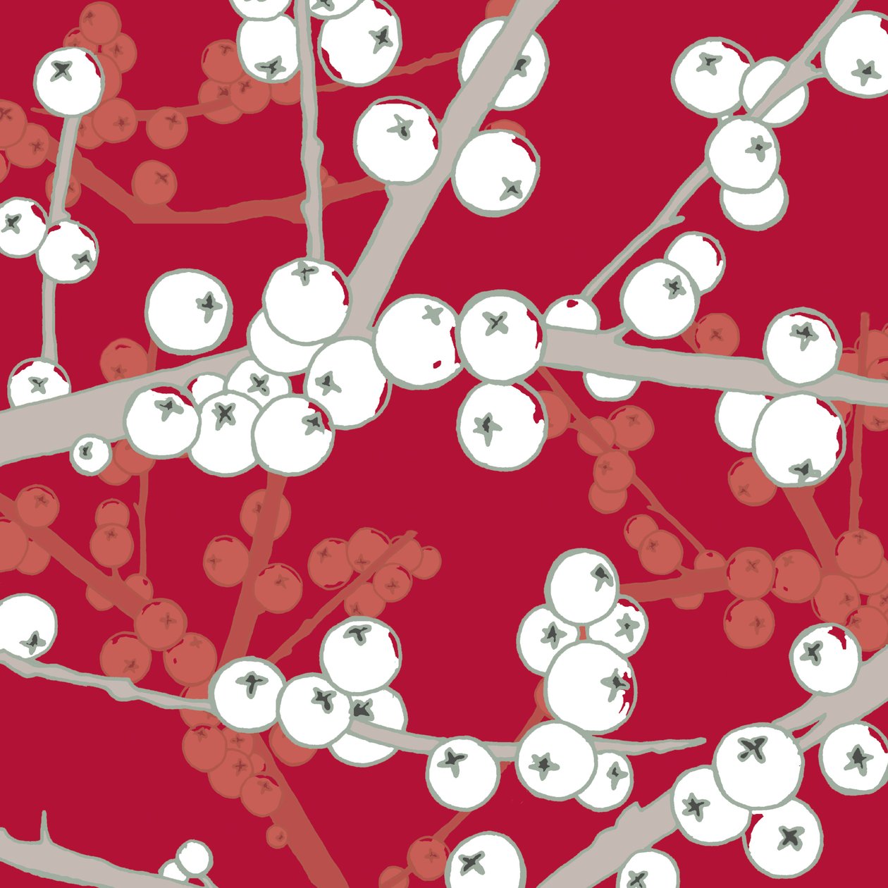 Berry Bright, 2005 (digital) de Sarah Hough