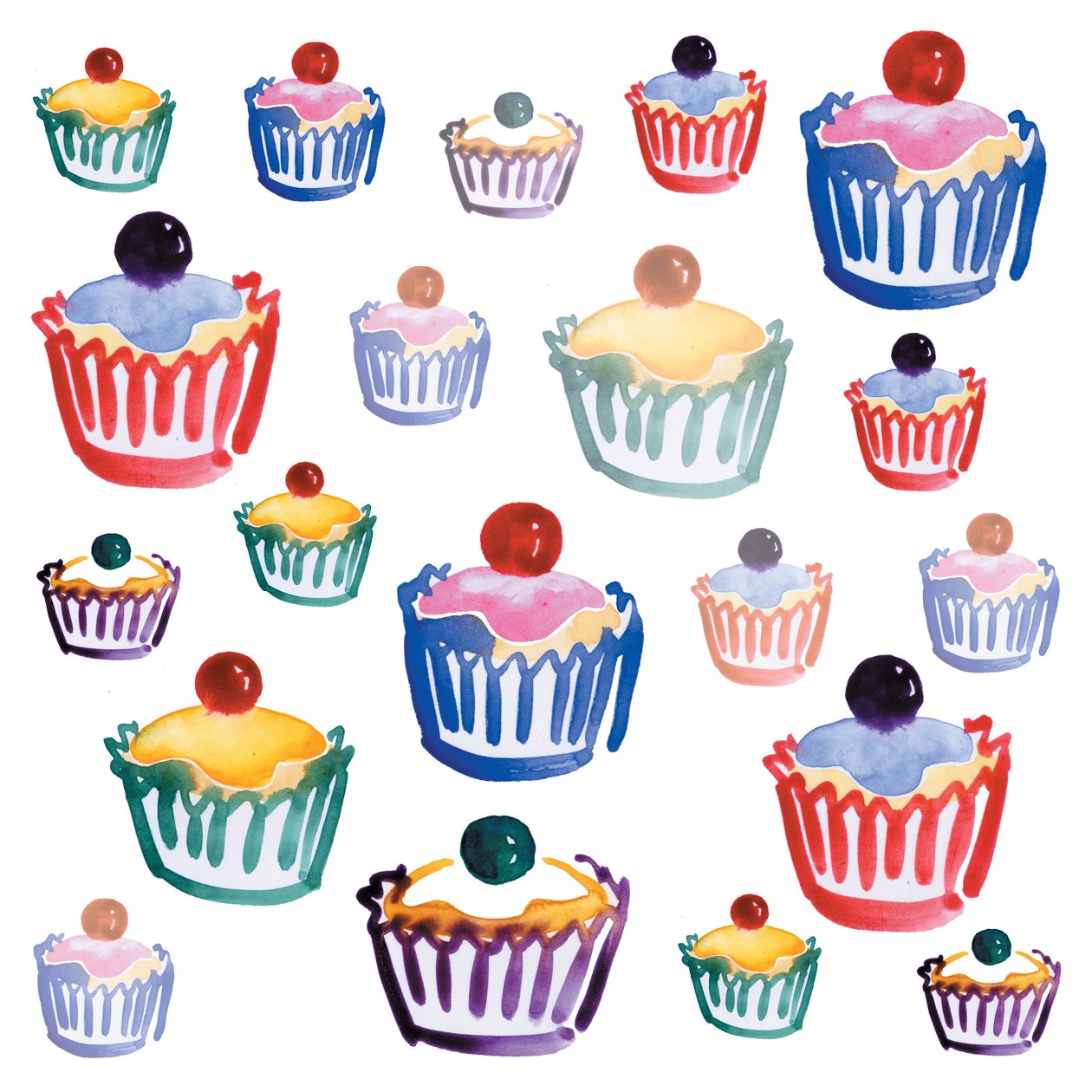 Cupcake Crazy, 2008 (digital) de Sarah Hough