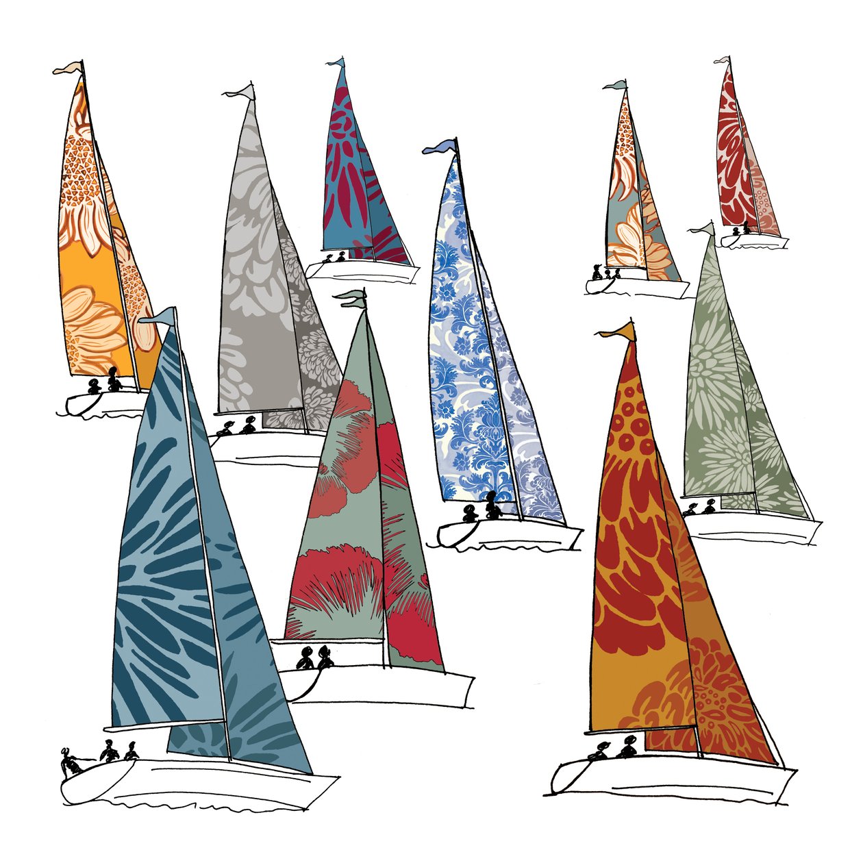 Regata, 2009 (digital) de Sarah Hough