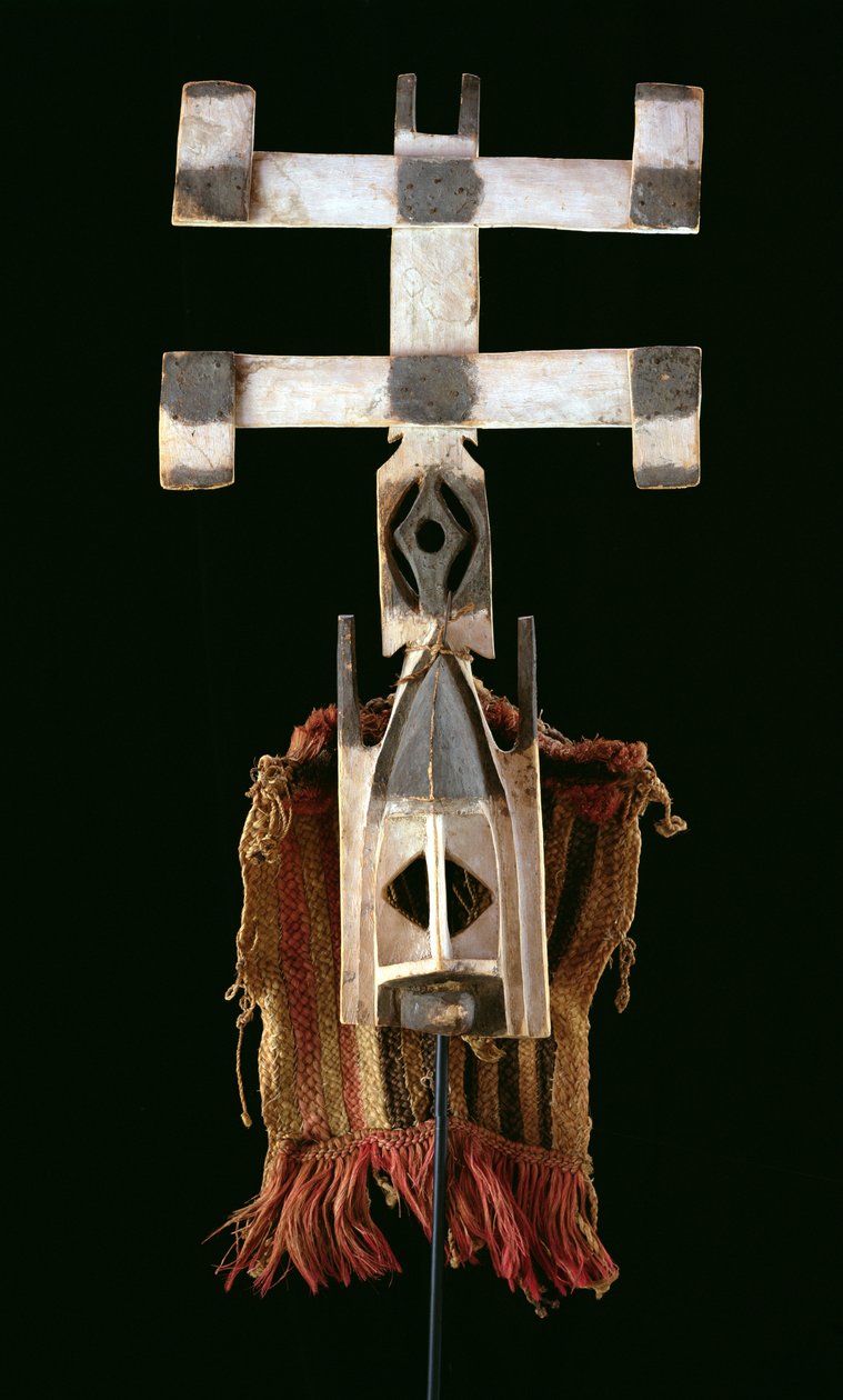 Máscara Dogon Kanaga, Mali de School African