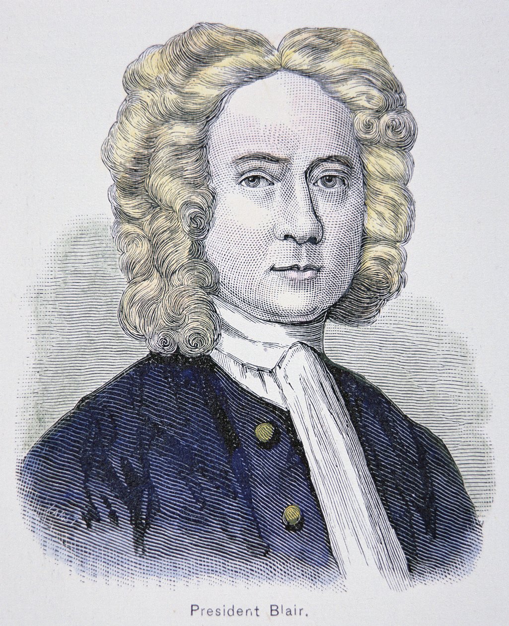 James Blair (cor litho) de School American