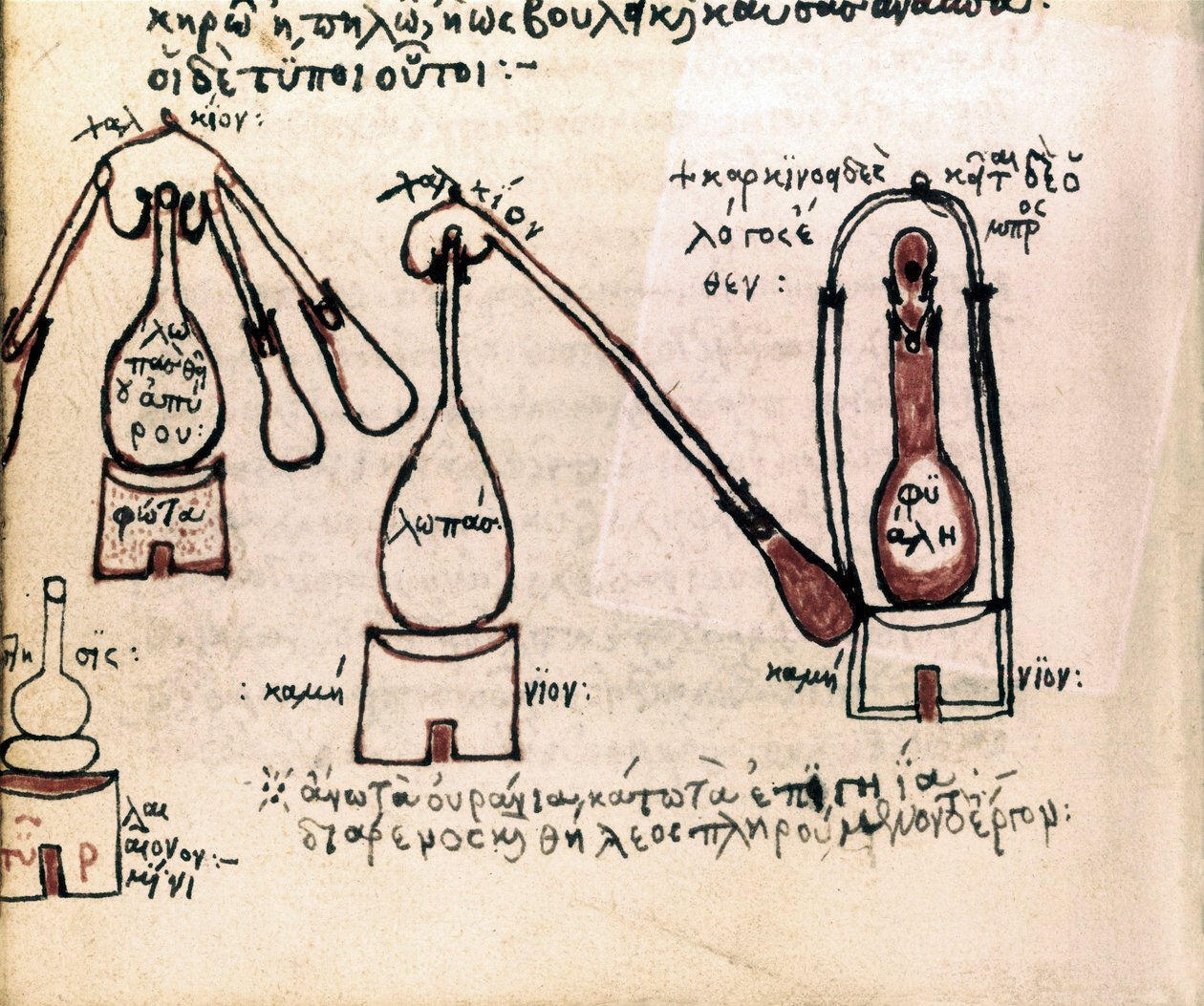 tratado alquímico de School Greek