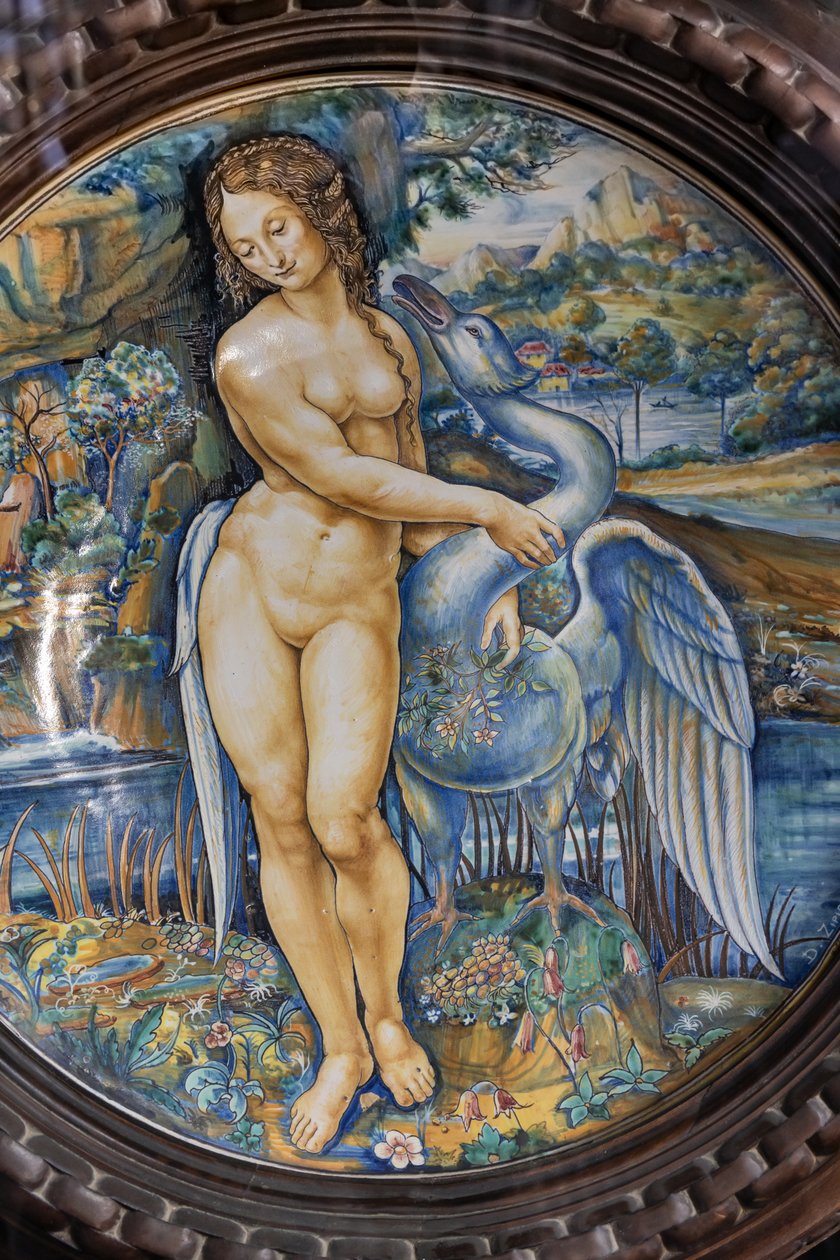 Leda e o Cisne de School Italian