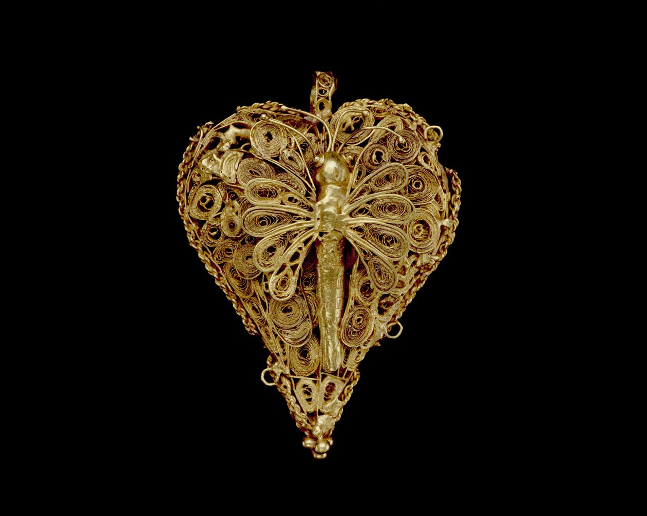 Pingente, c. 1900 (ouro) de School Wolof