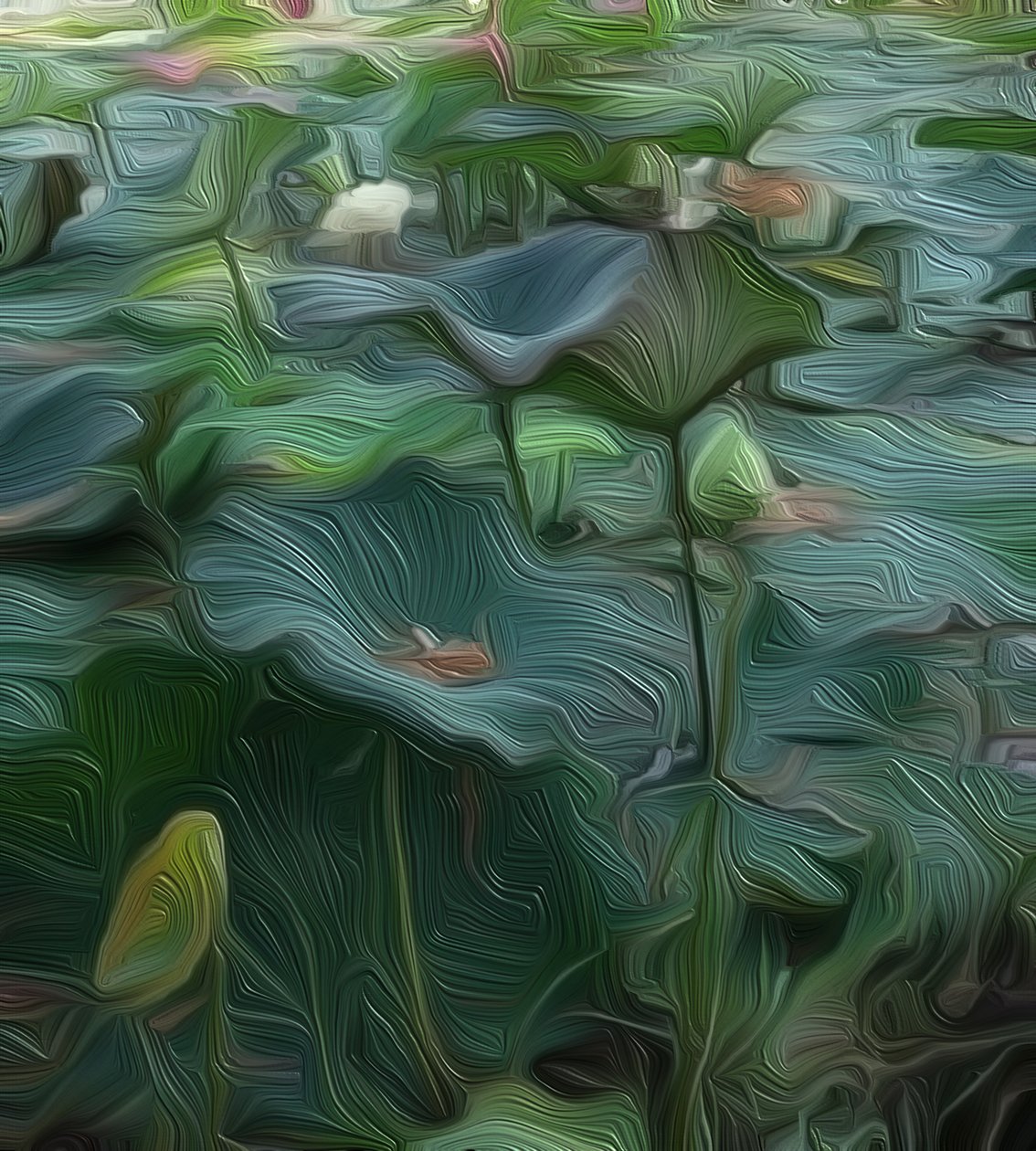 Lily Pond1 de Scott J. Davis