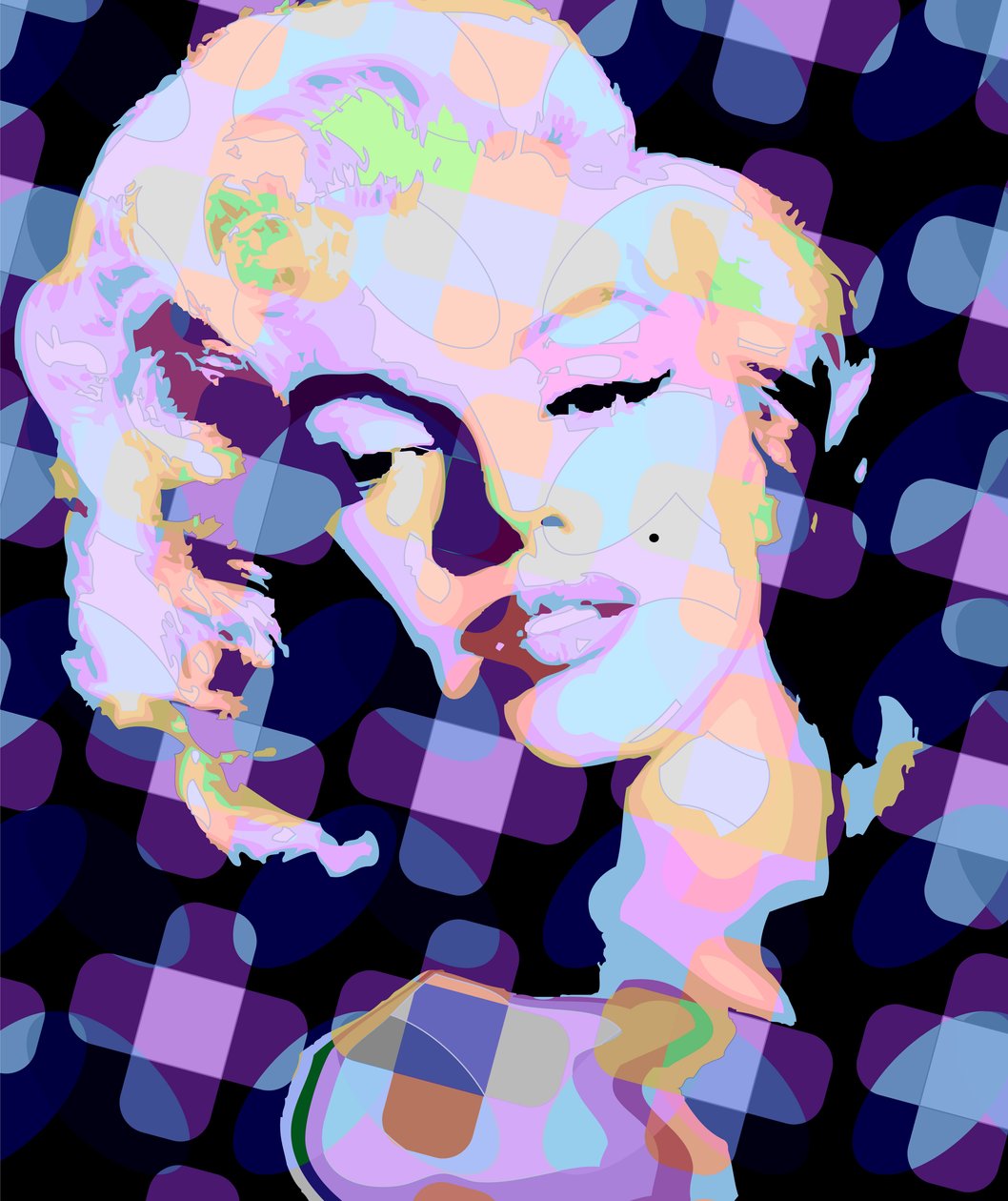 Marilyn Monroe (digital) de Scott J. Davis