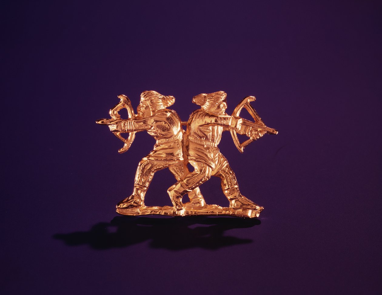 Dois arqueiros (ouro) de Scythian
