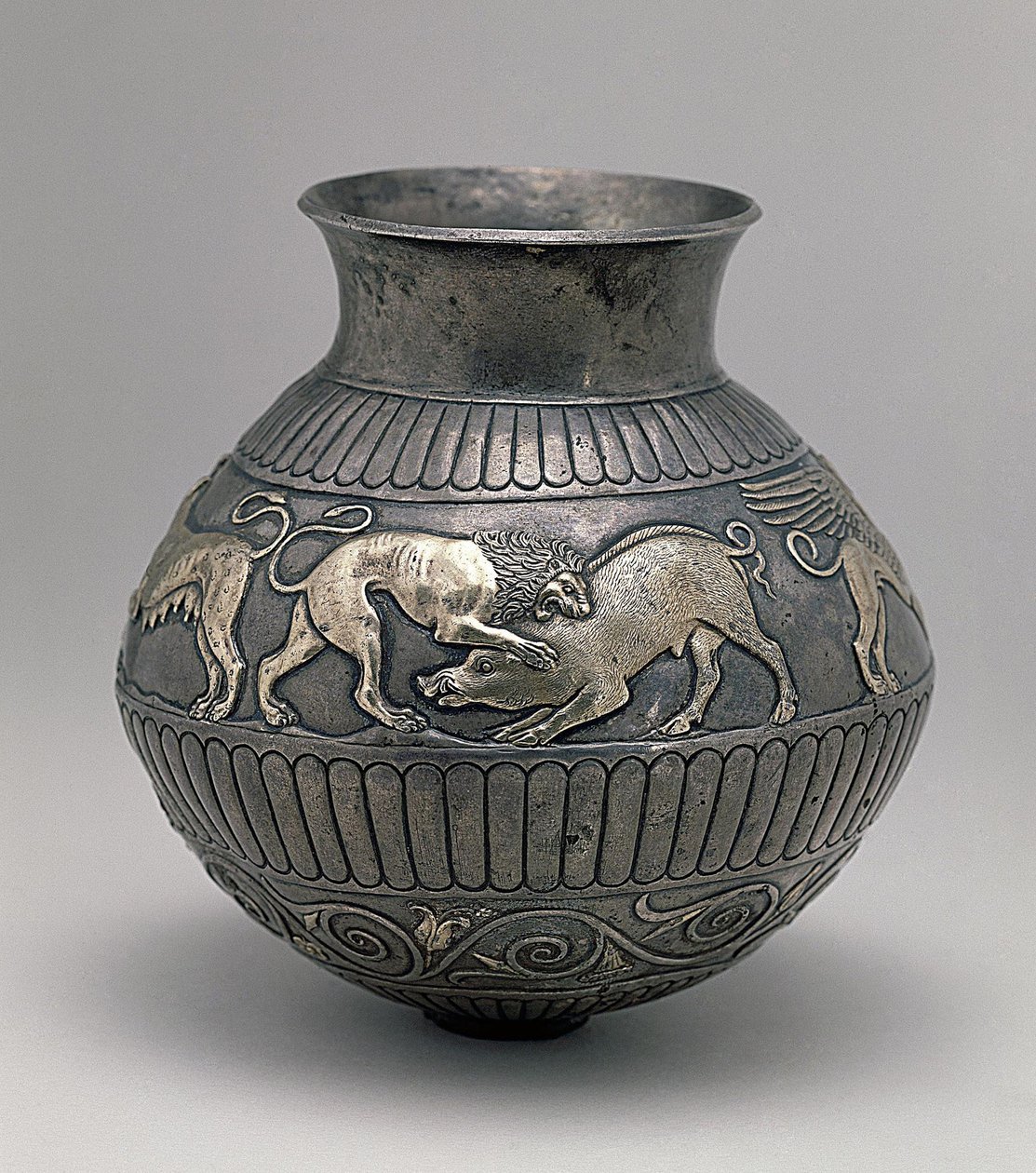 Vaso, Kul-Oba Kurgan (prata) de Scythian