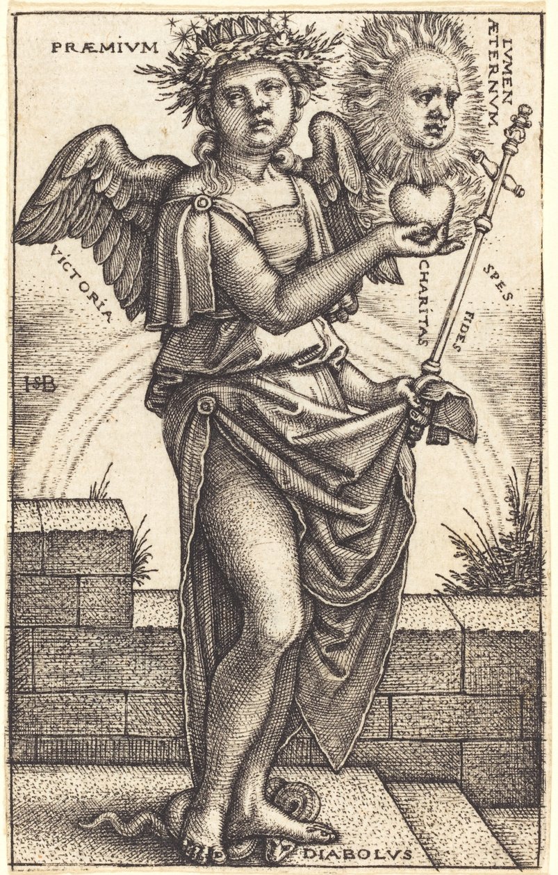 Alegoria do Cristianismo de Sebald Beham