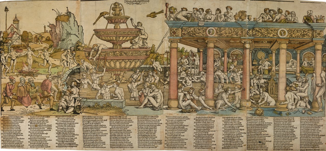 A Fonte da Juventude, 1531 de Sebald Beham