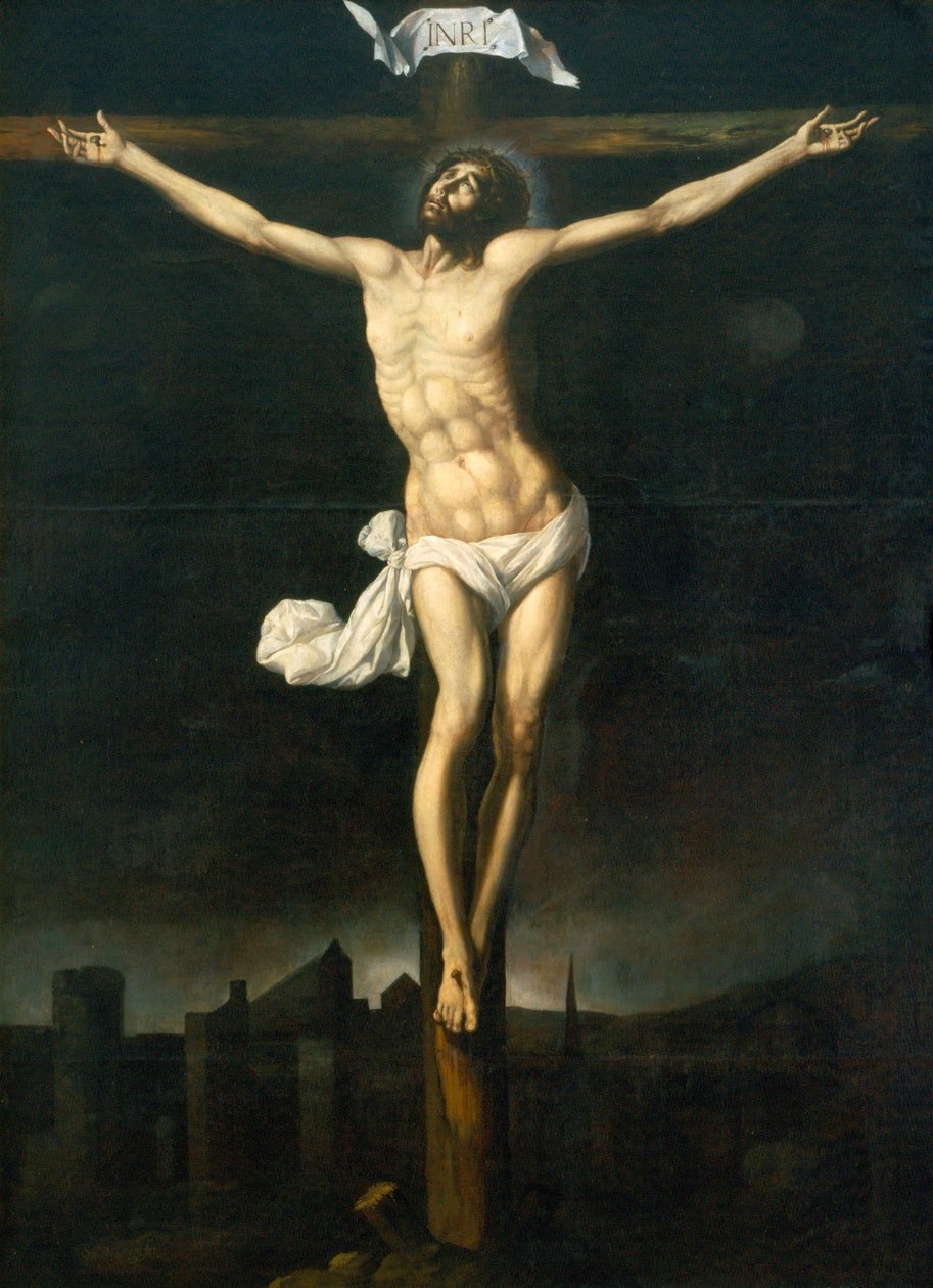 Cristo na cruz de Sebastian Lopez de Arteaga