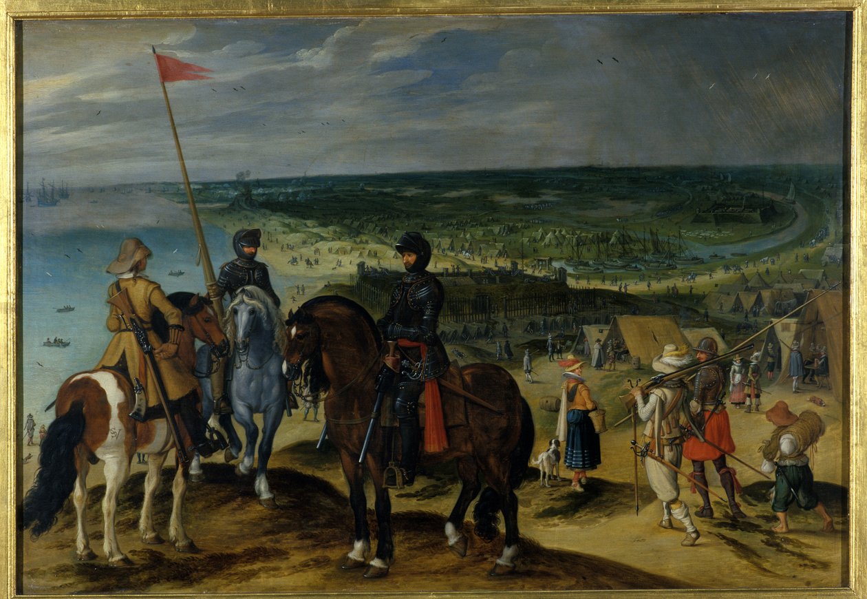 Cena de Batalha, 1601-15 de Sebastian Vrancx