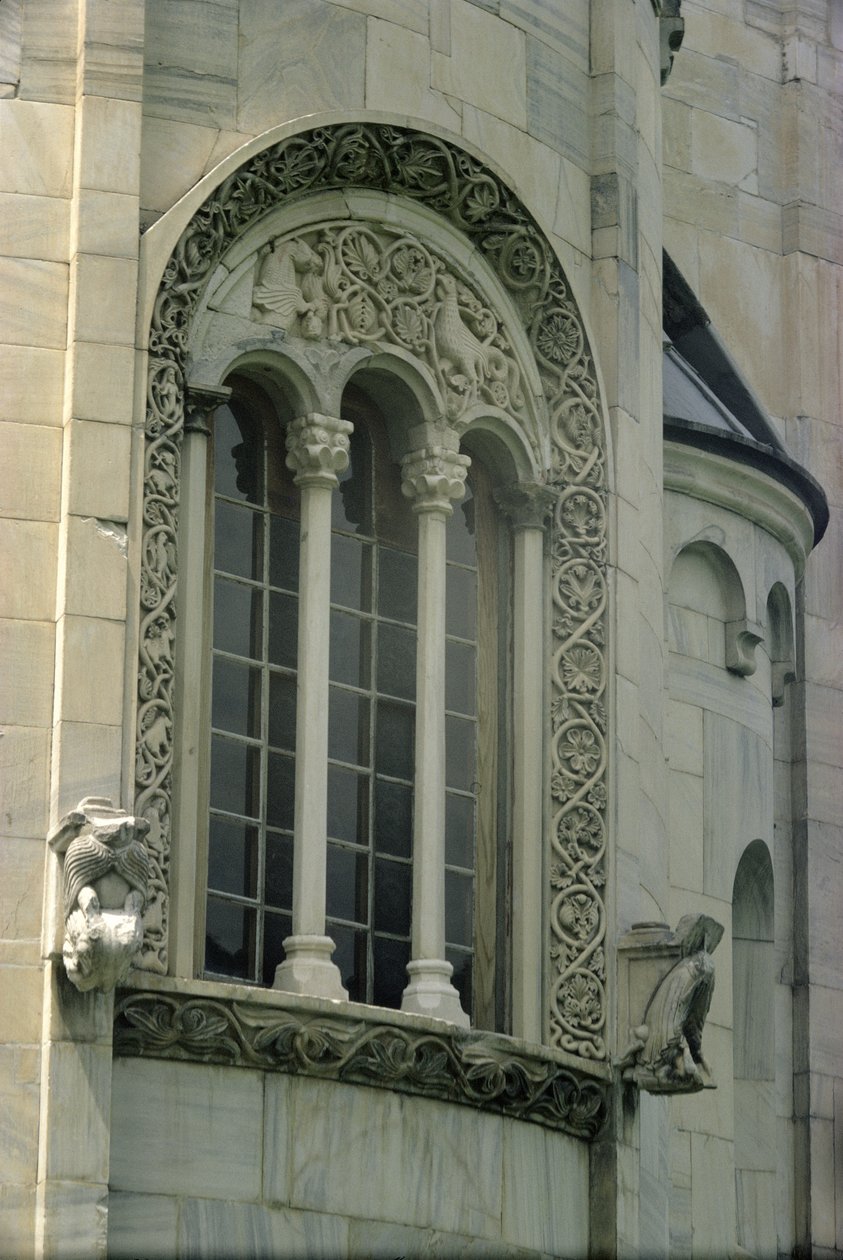 Janela leste de Serbian School